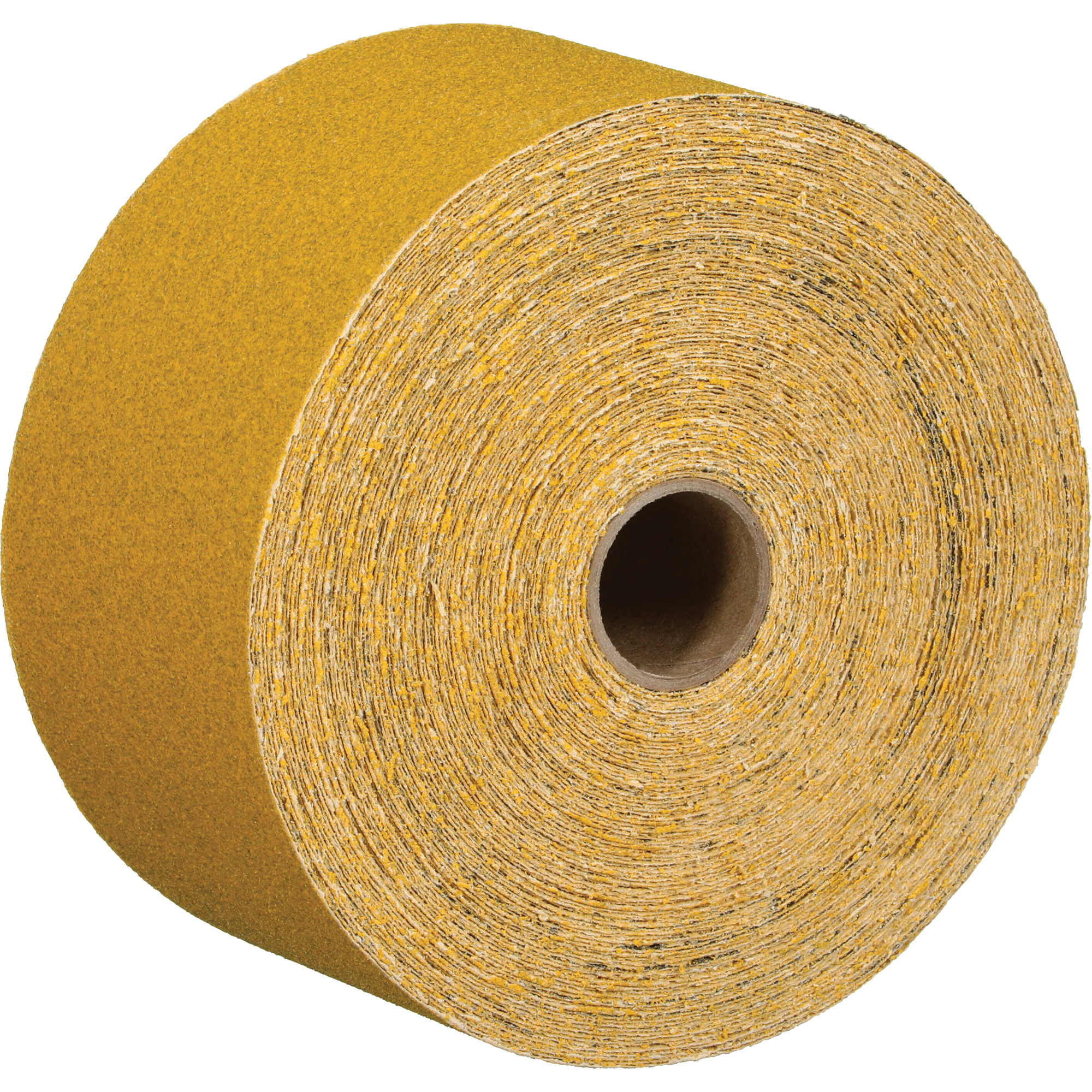 Feuille abrasive dorée en rouleau StikitMC 02786, Oxyde d'aluminium, 2-3/4" la x 135' lo, Grain 240