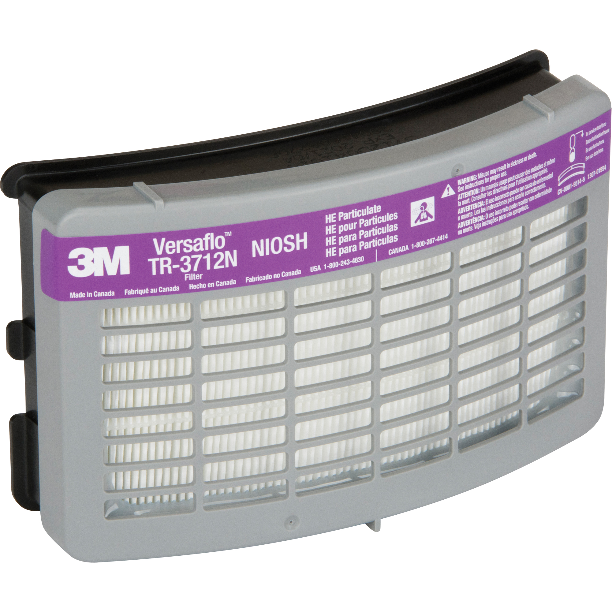 Filtre à haute efficacité TR-3712N, Filtre P100