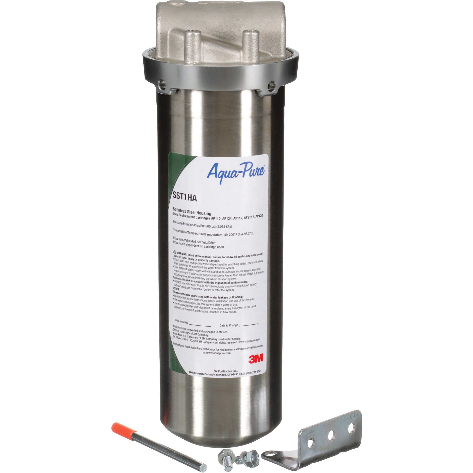 Filtres en acier inoxydable en hauteur, simple & double - conçus pour des utilisations commerciales et industrielles