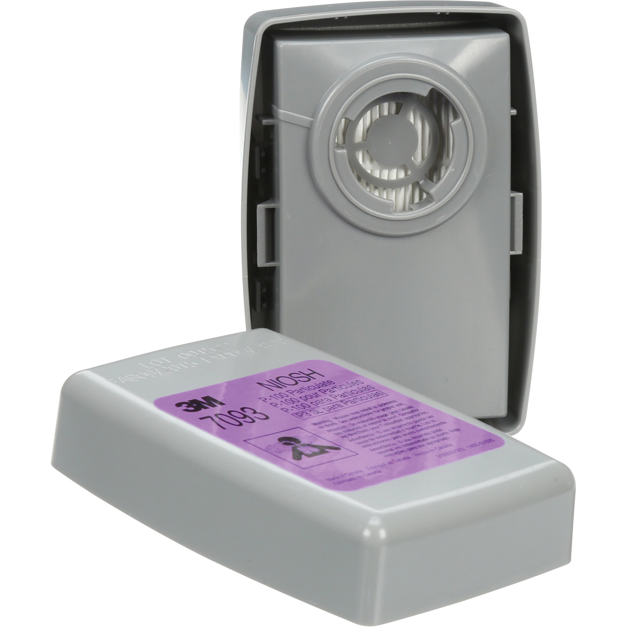 Filtres pour respirateur 7093, Filtre contre les particules, Filtre P100