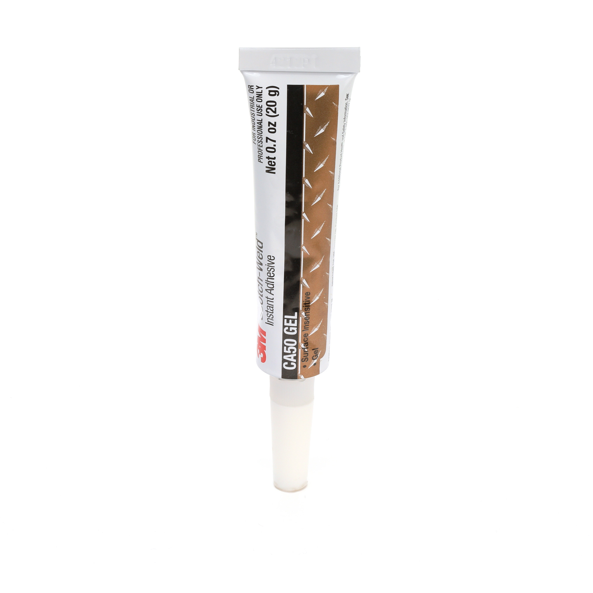 Gel adhésif instantané CA50 Scotch-WeldMC, Transparent, Tube, 20 g