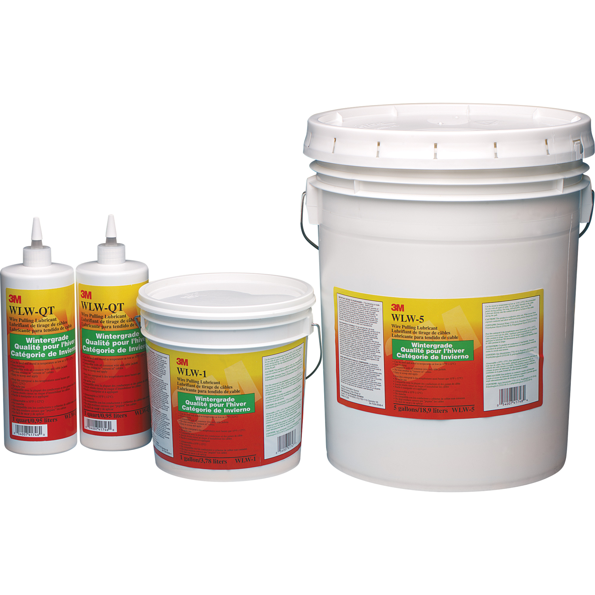 Lubrifiant pour tireur de câble de calibre hivernal, Bouteille