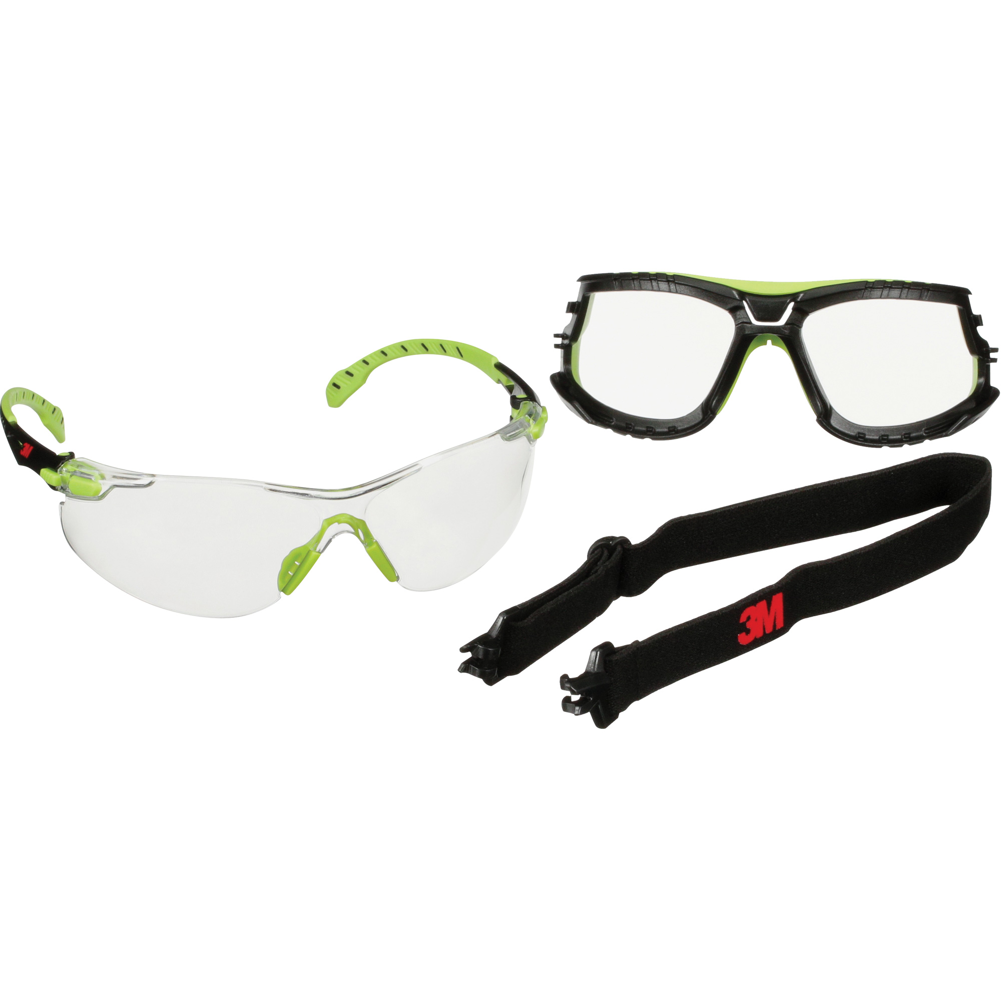 Lunettes de sécurité de la série SolusMC 1000, Lentille Transparent, Antibuée/Anti-égratignures, ANSI Z87+/Répond ou surpasse la norme CSA Z94.3