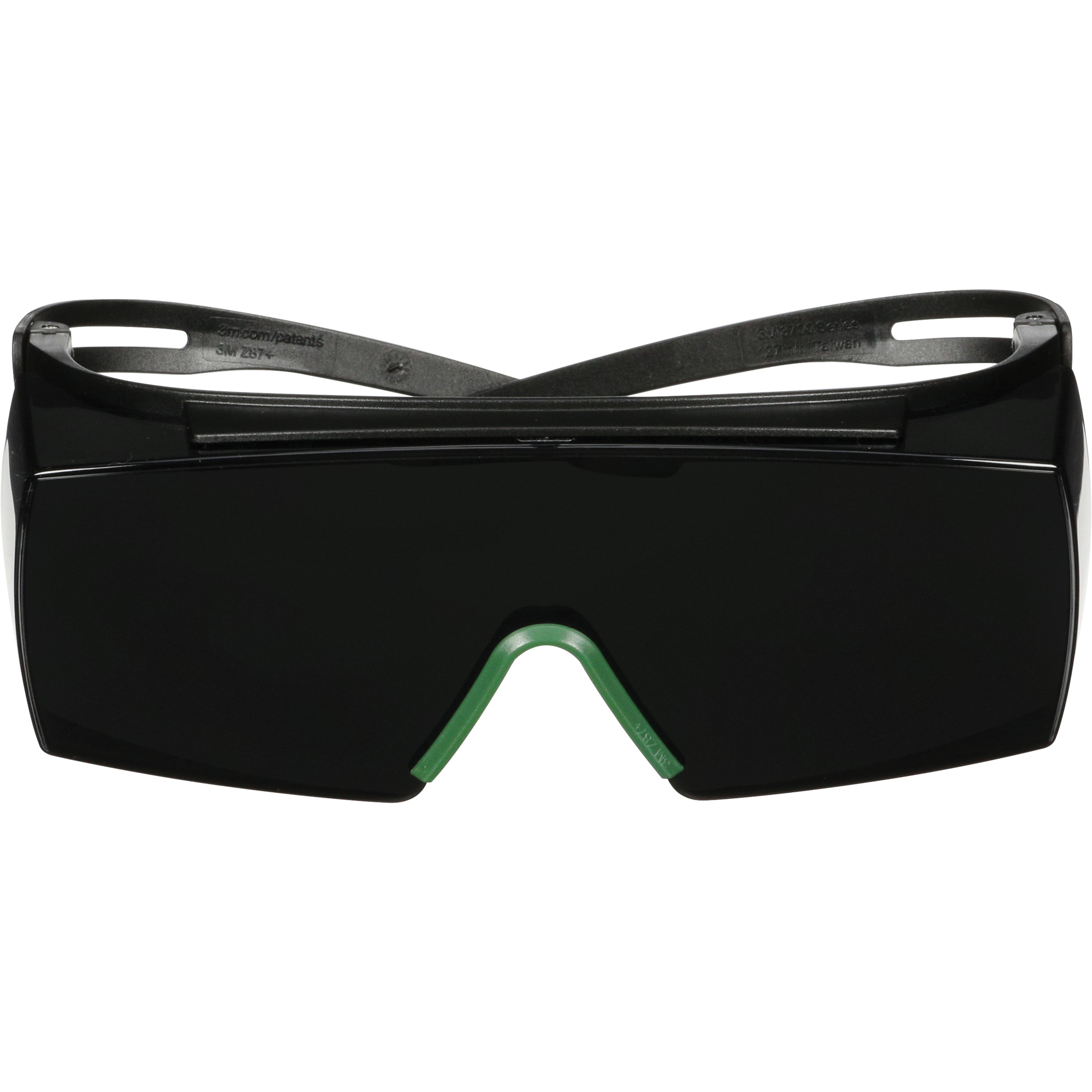 Lunettes de sécurité SecureFitMC série 3700 SF3750AS-BLK, Lentille Gris/IR 5.0, Anti-égratignures, ANSI Z87+/Répond ou surpasse la norme CSA Z94.3