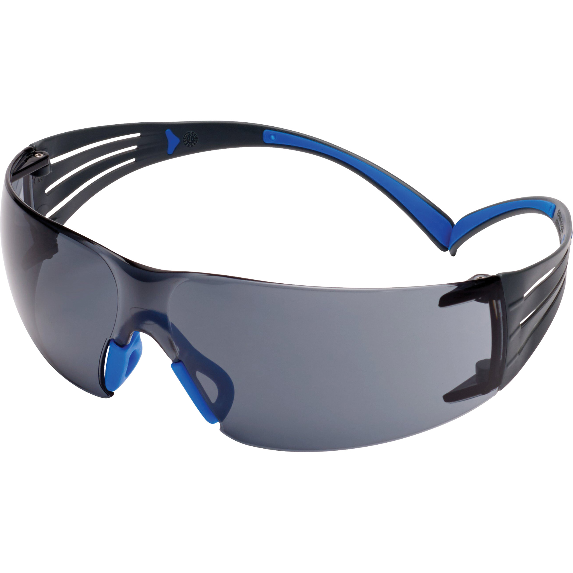 Lunettes de sécurité SecureFitMC série 400, Lentille Gris, Antibuée/Anti-égratignures, ANSI Z87+/Répond ou surpasse la norme CSA Z94.3