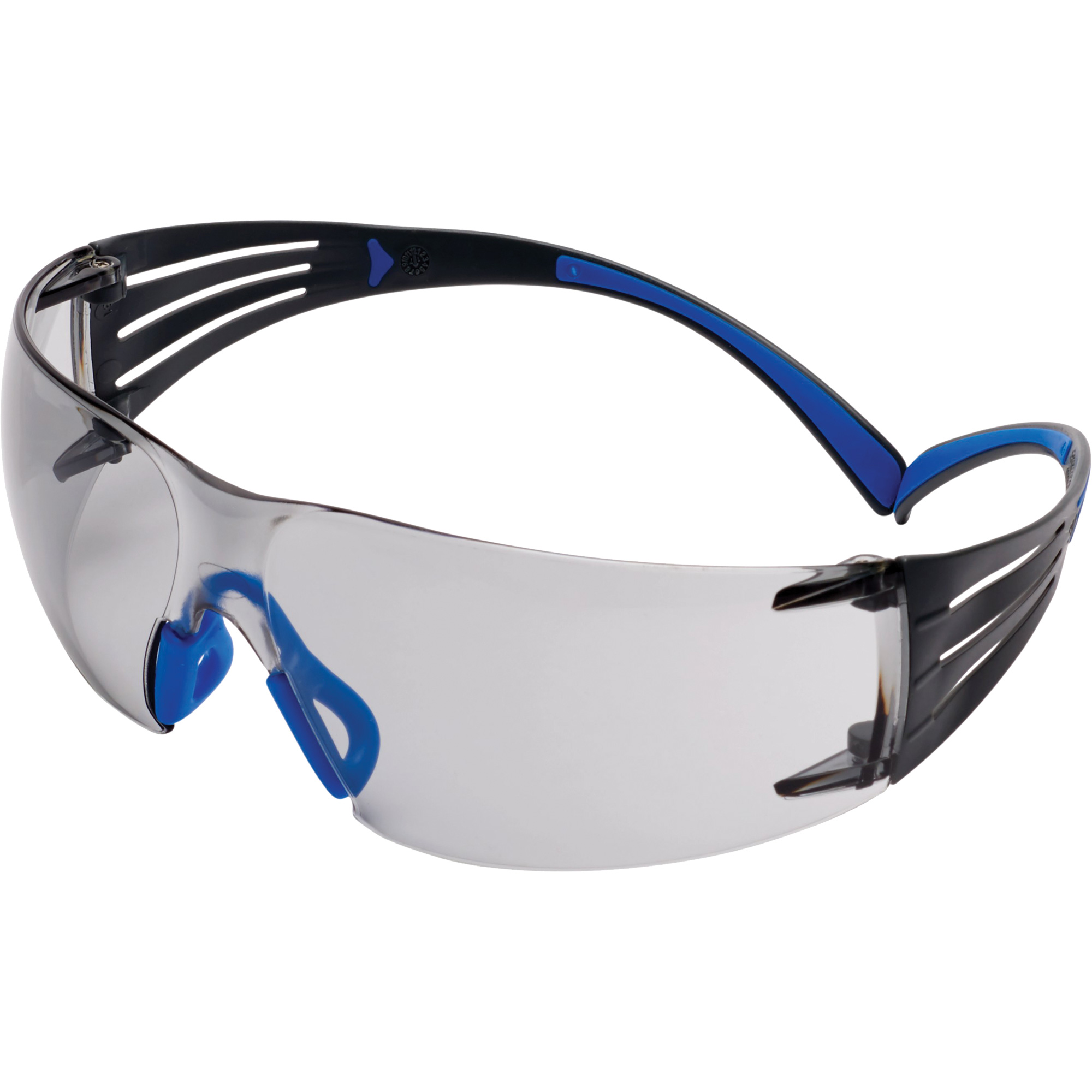 Lunettes de sécurité SecureFitMC série 400, Lentille Intérieur/extérieur, Antibuée/Anti-égratignures, ANSI Z87+/Répond ou surpasse la norme CSA Z94.3