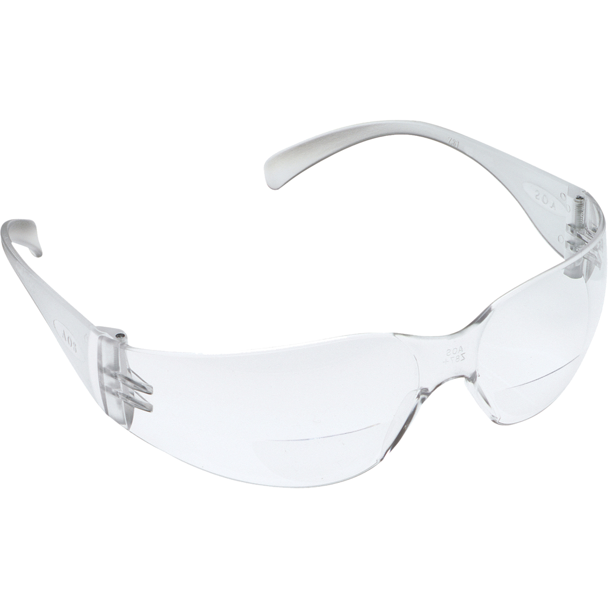 Lunettes de sécurité VirtuaMC avec verres de lecture, Antibuée, Transparent, Dioptrie 2,5