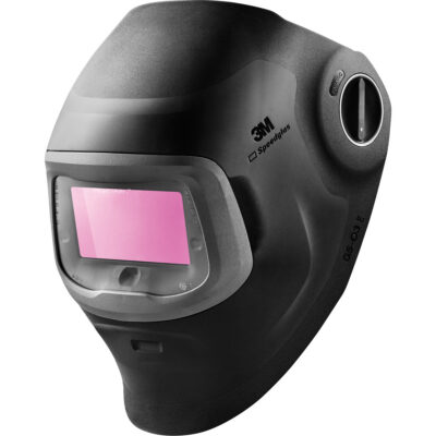 Masque de soudage SpeedglasMC G5-03 E 09-0100-20 avec ADF G5NC, 4,2" lo x 2,1" la Champ de vision, Teinte 3/5/8 - 12, Noir