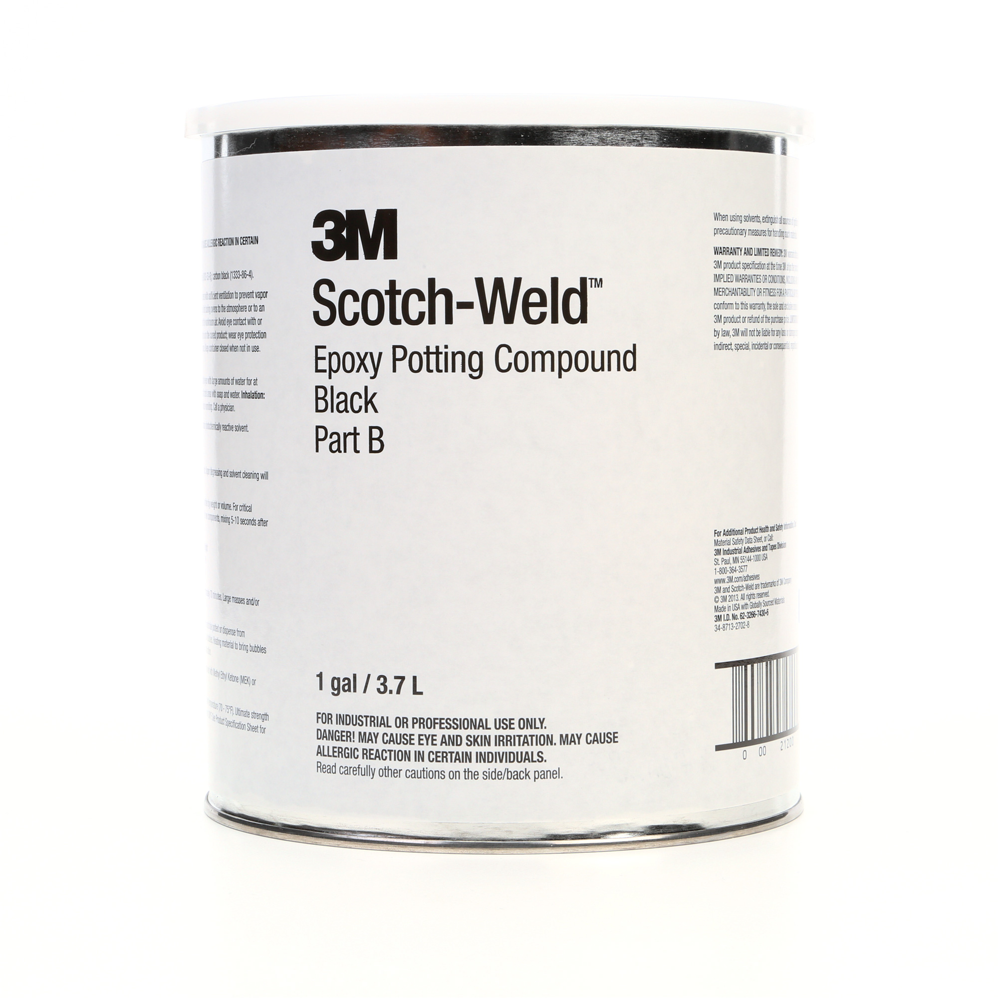Matériau d'enrobement Scotch-WeldMC, 1 gal., Seau, Deux composants, Noir