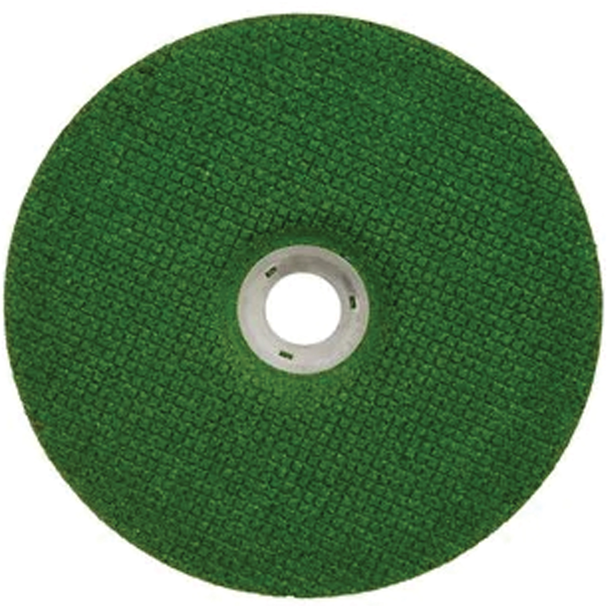 Meule à moyeu déporté Green CorpsMC, 7" x 1/8", Arbre 7/8", Céramique, Type 27 – Image 2