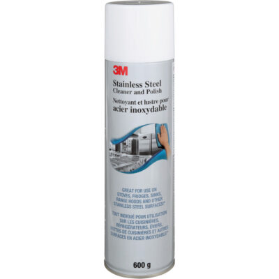 Nettoyant et produit à polir pour l'acier inoxydable, 21,5 oz., Canette aérosol