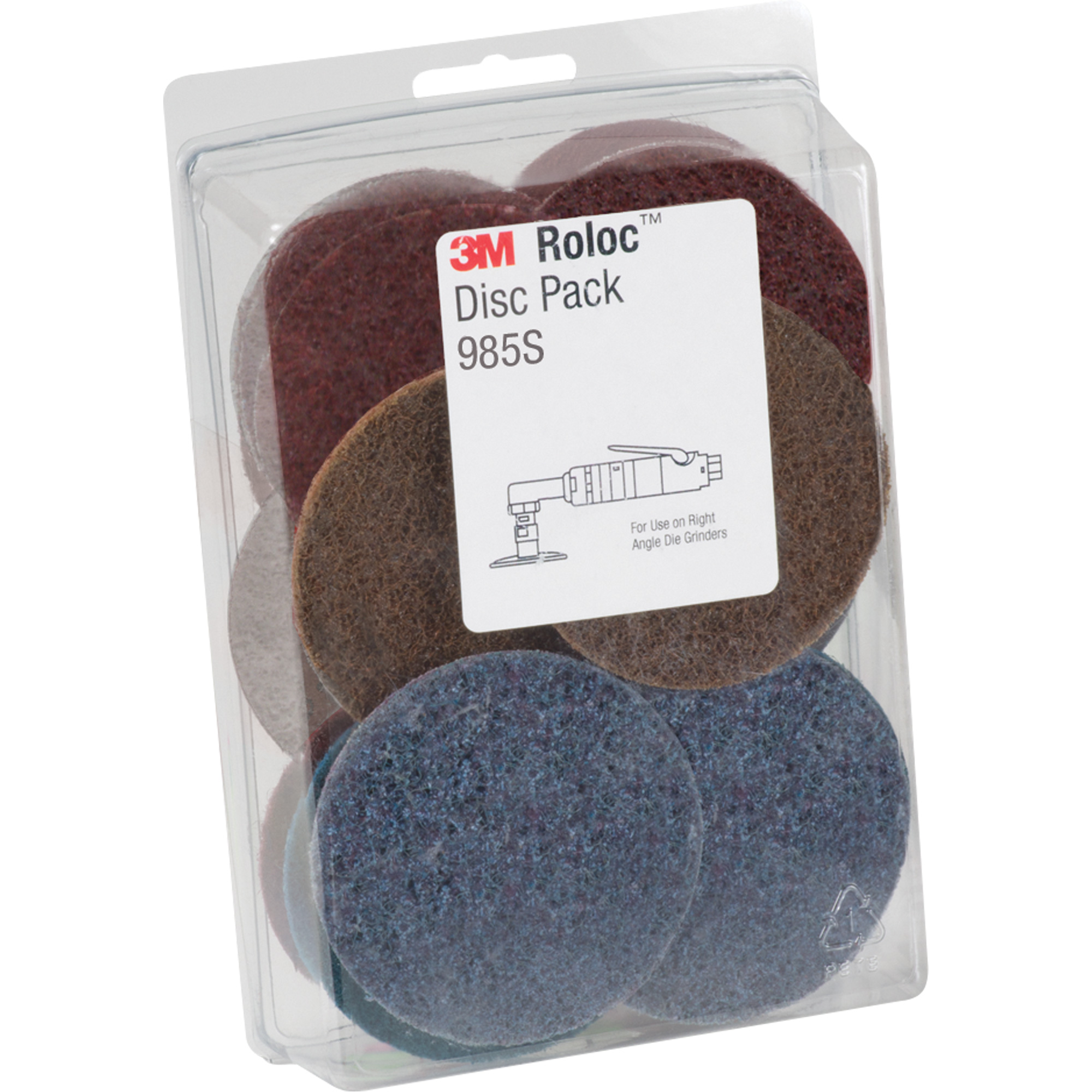 Paquet de disques de traitement des surfaces 985S RolocMC