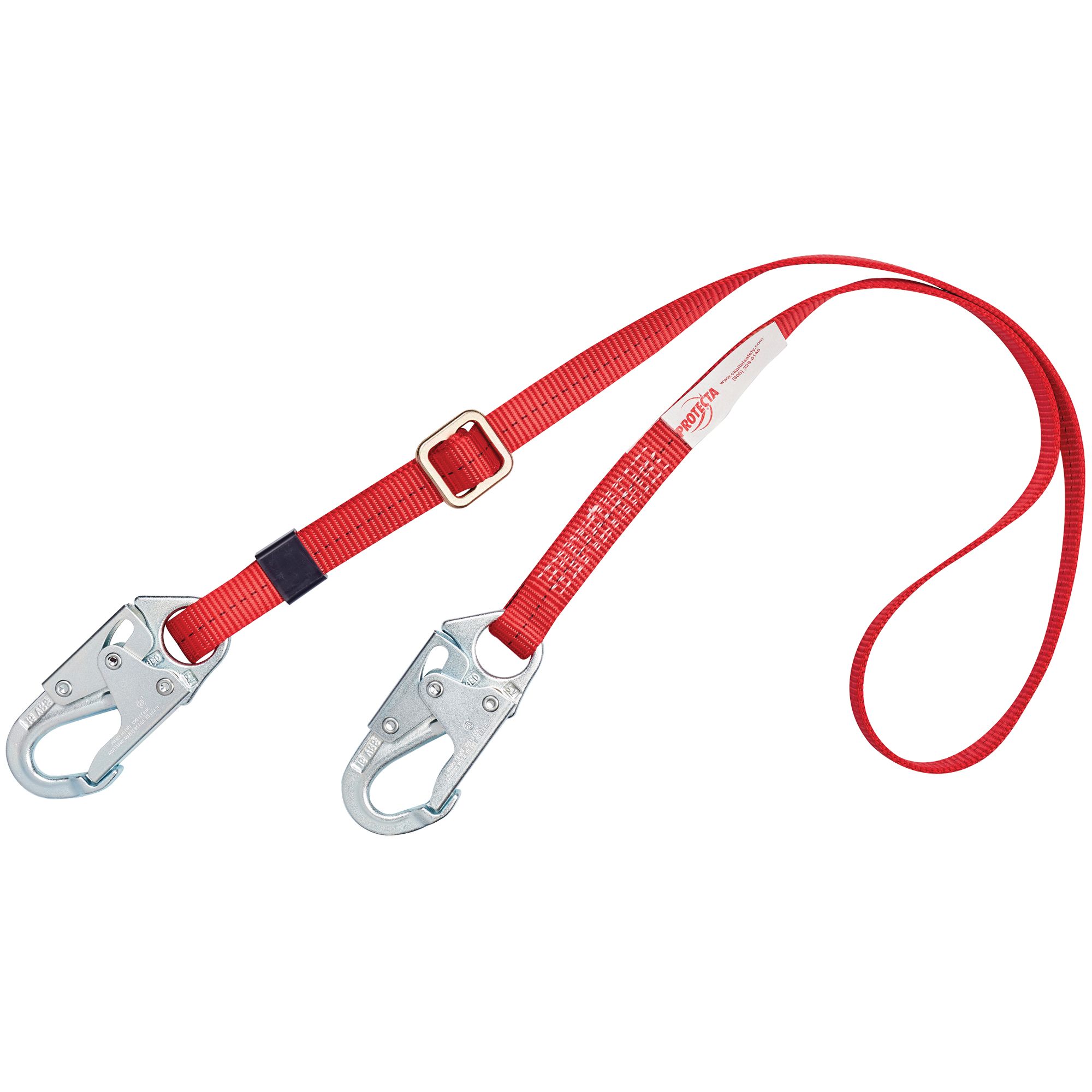Longe de positionnement ajustable PROMC, 1 branches, 6', Classe CSA B, Polyester