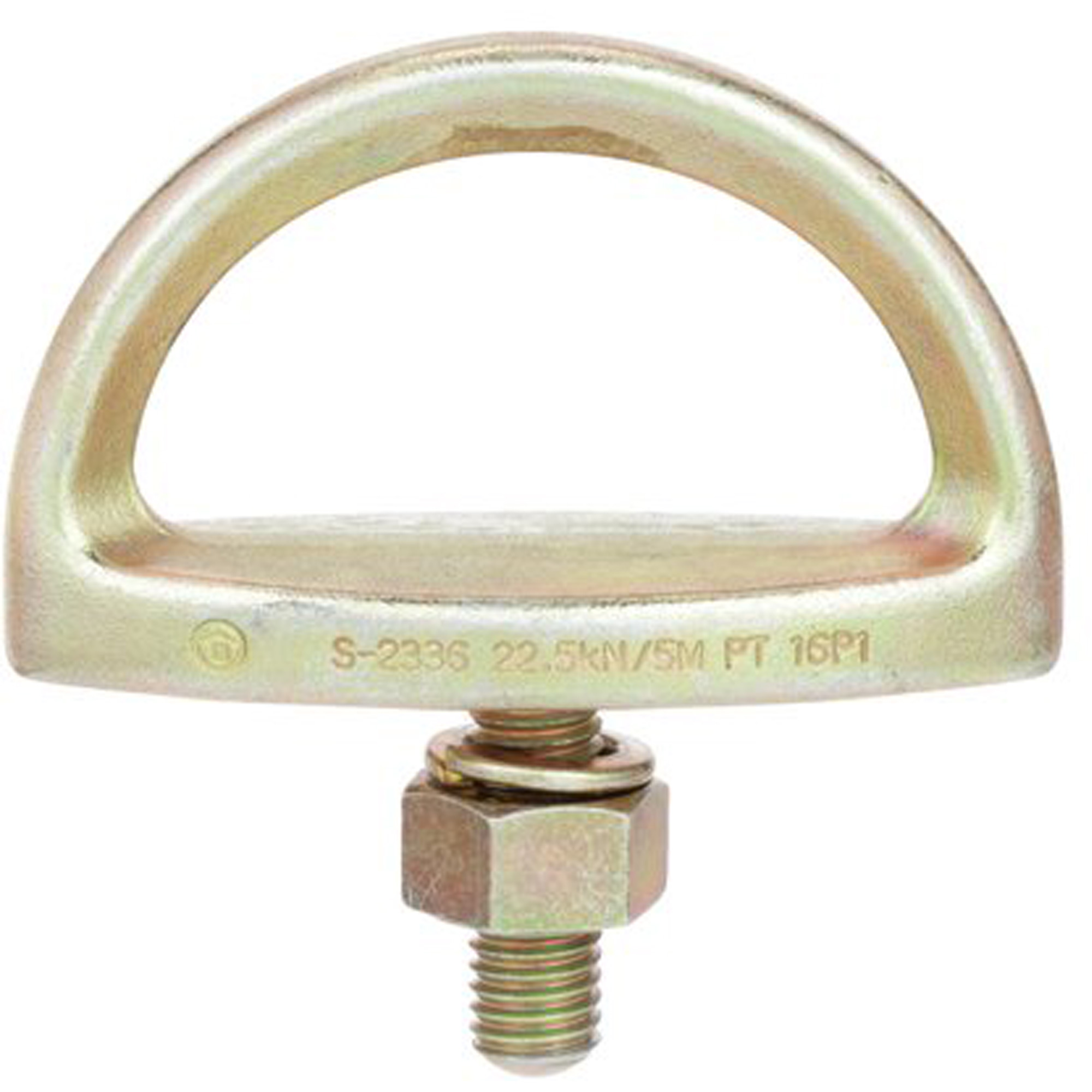 Raccord d'ancrage, Anneau en D, Usage Permanent