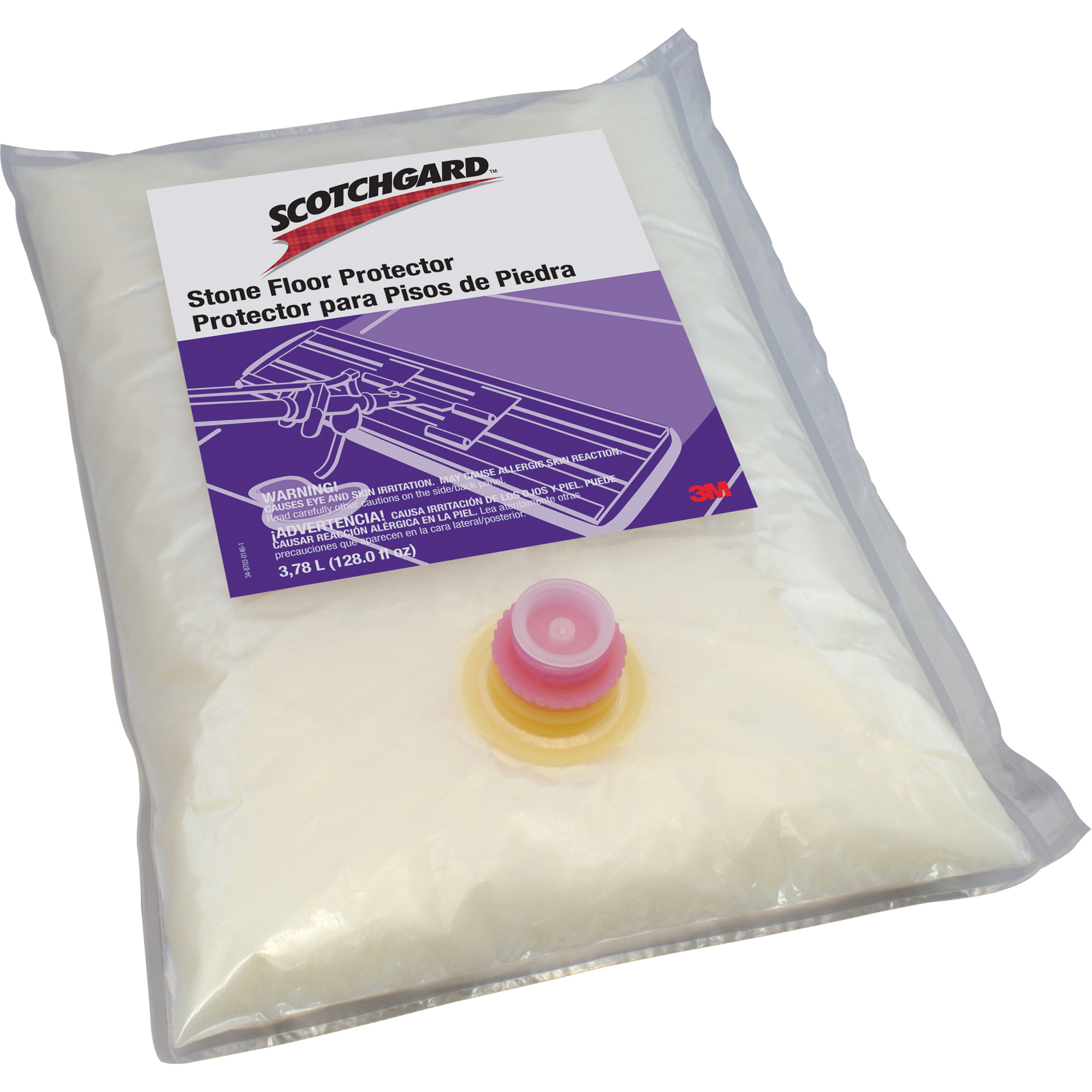 Protecteur plancher en pierre ScotchgardMC, 3,78 L, Sac