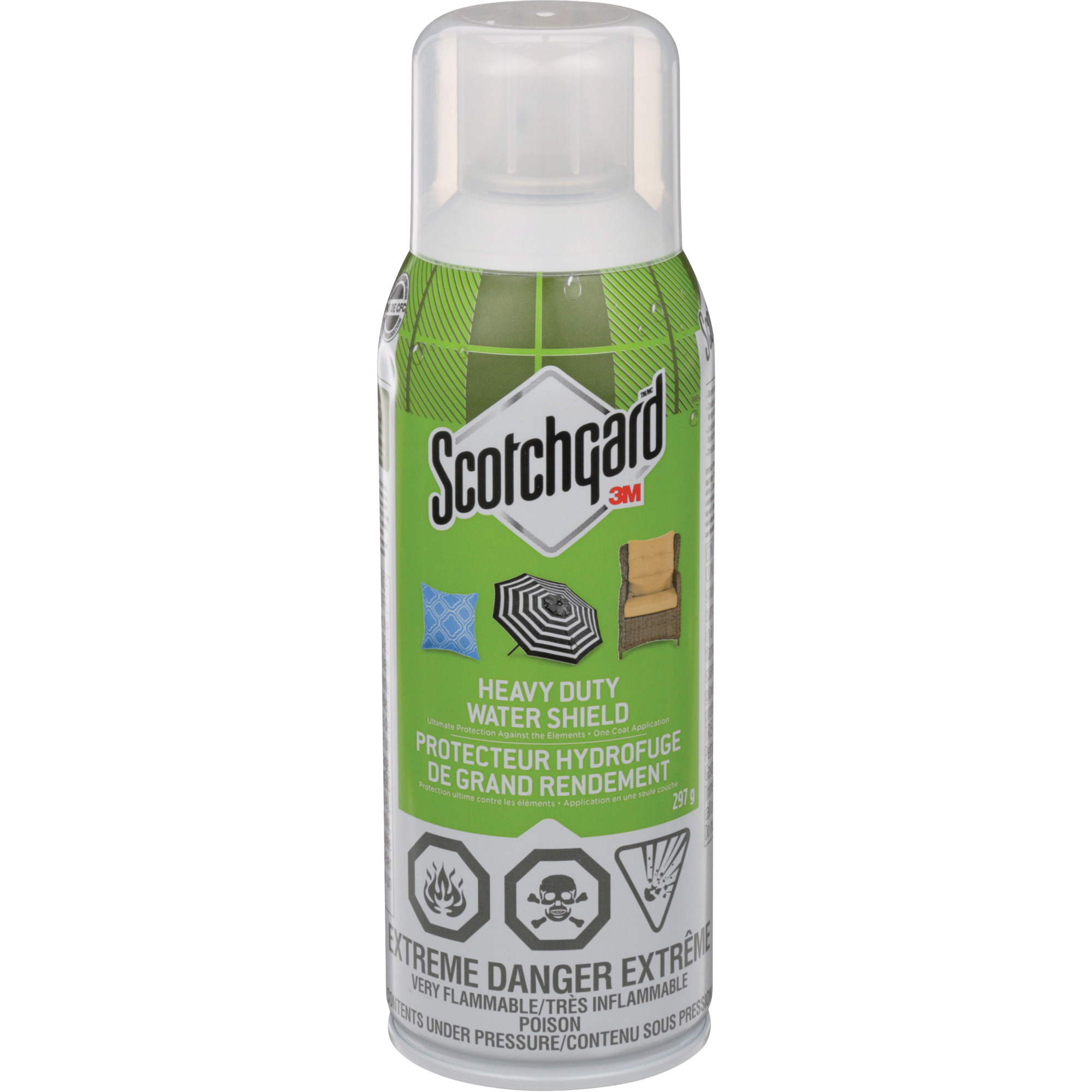 Protecteur pour tissus d'extérieur ScotchguardMC, 297 g, Canette aérosol, Transparent