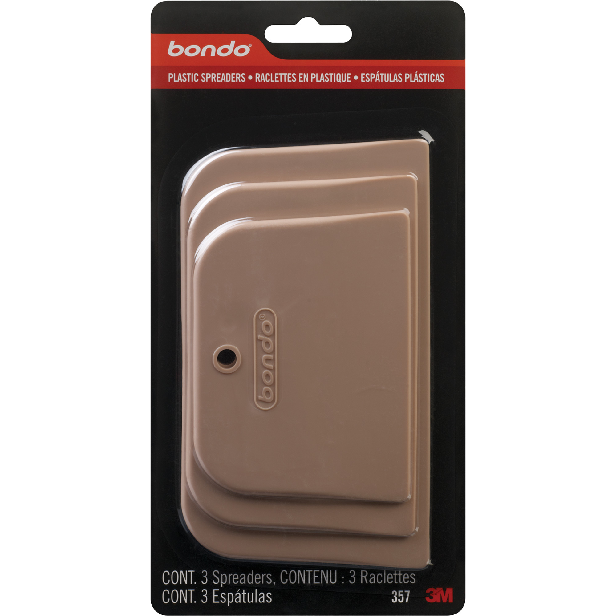 Raclettes en plastique BondoMD