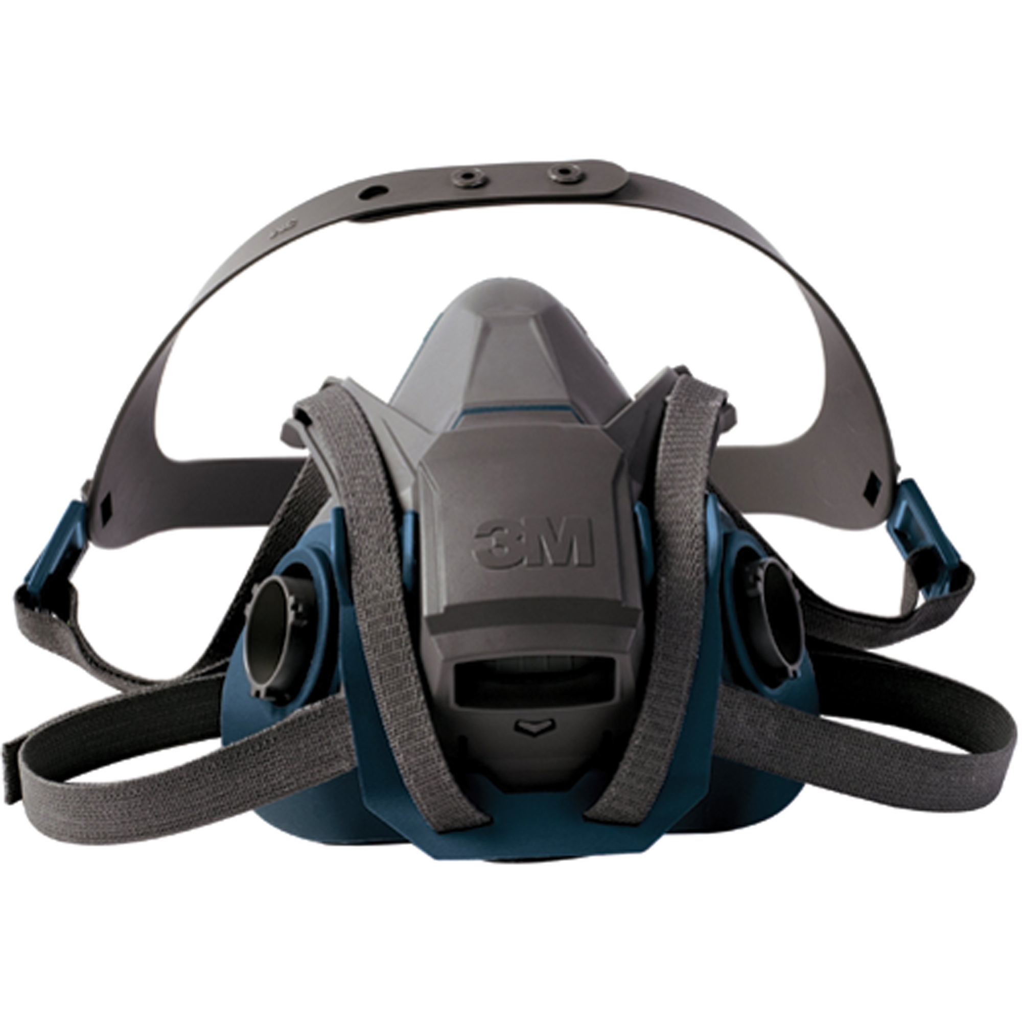 Respirateur à demi-masque série 6500QL avec mécanisme de bascule Quick-Latch, Silicone, Moyen