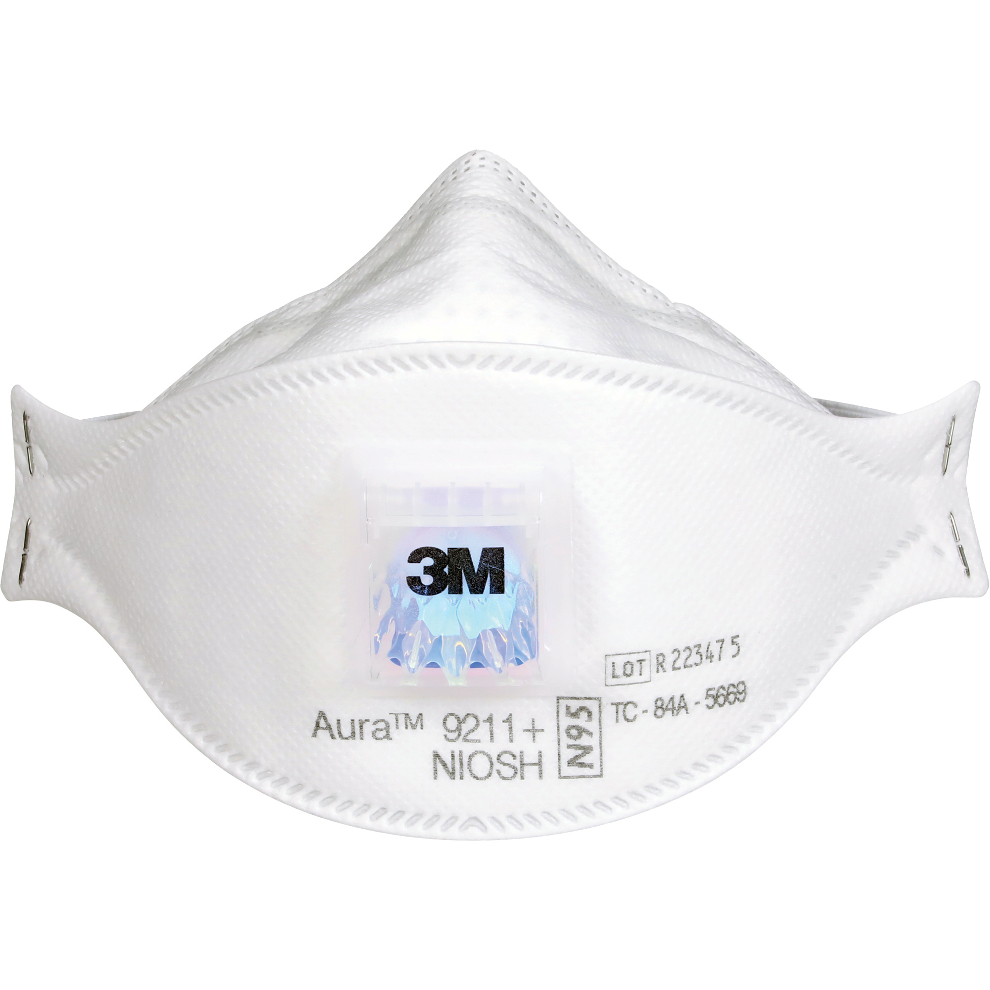 Respirateur à particules AuraMC 9211+, N95, Certifié NIOSH