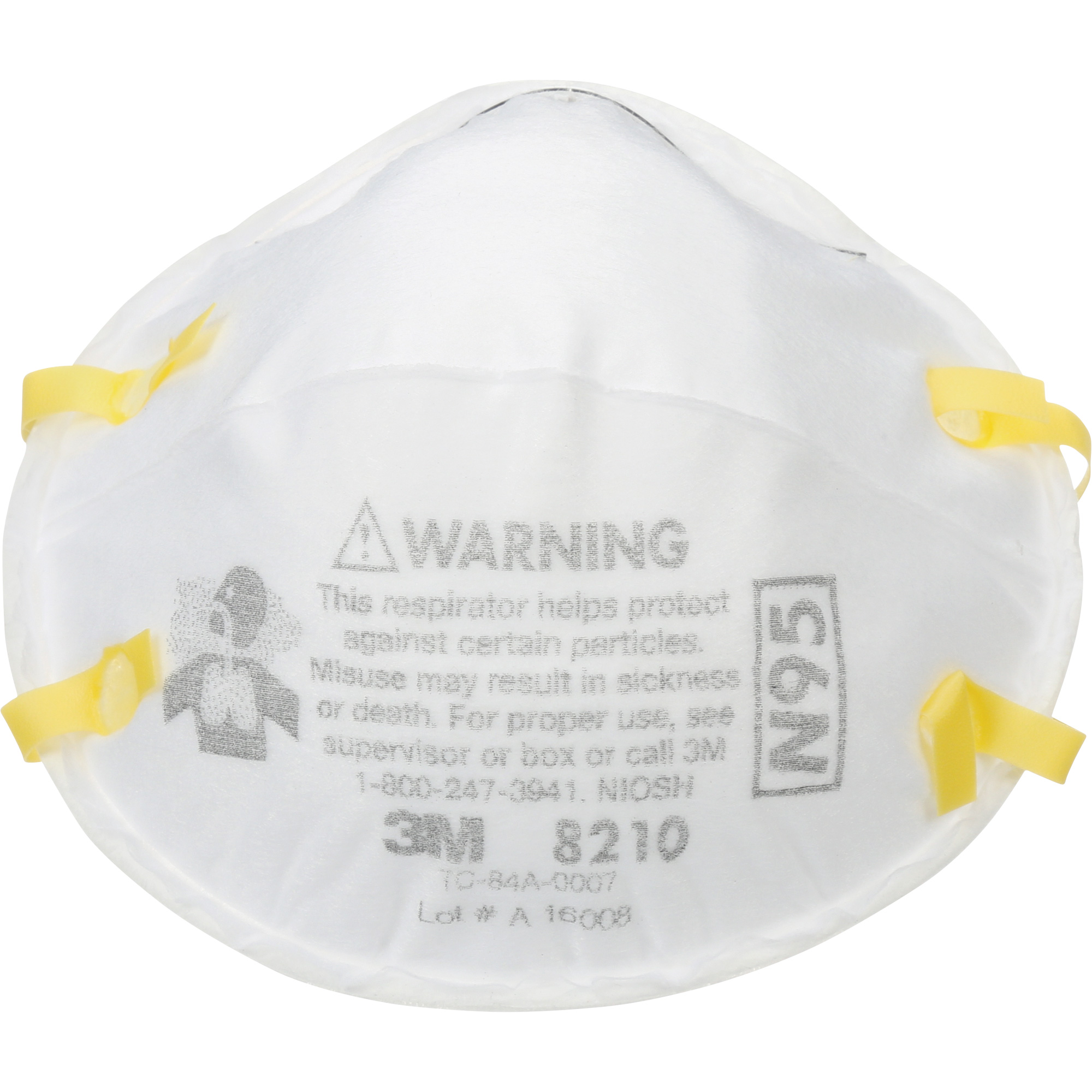 Respirateur contre les particules, N95, Certifié NIOSH