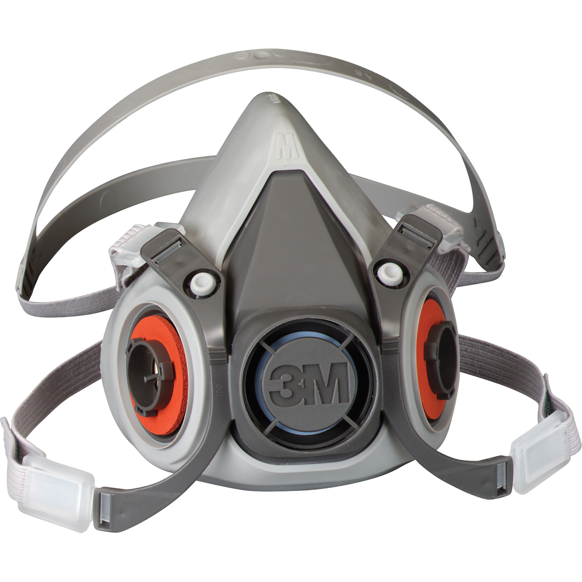 Respirateur réutilisable à demi-masque série 6000, Thermoplastique, Moyen