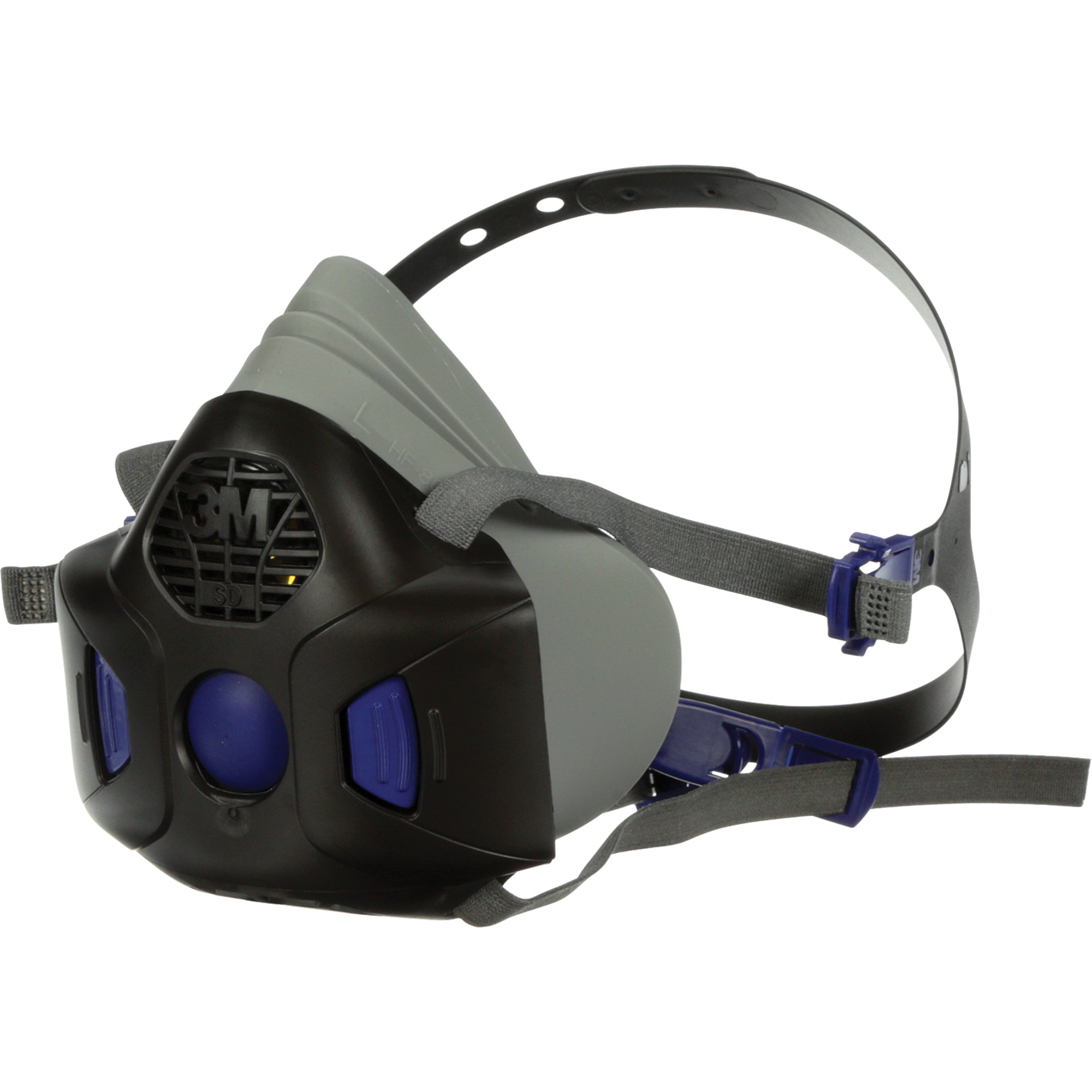 Respirateur réutilisable à demi-masque série HF-800 Secure ClickMC, Silicone, Grand