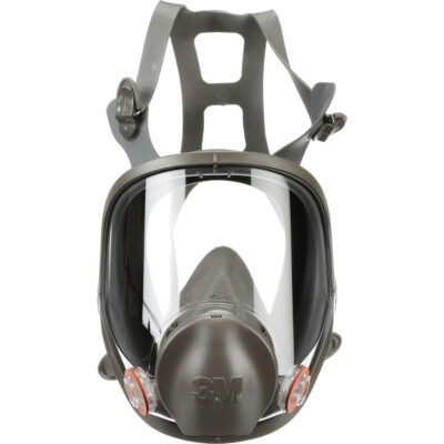 Respirateur réutilisable à masque complet série 6000, Élastomère/Silicone/Thermoplastique, Grand