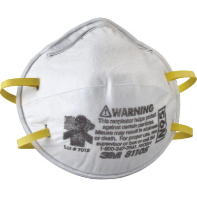 Respirateurs contre les particules 8110S, N95, Certifié NIOSH, Petit
