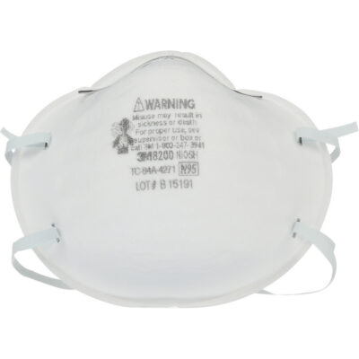 Respirateurs contre les particules 8200, N95, Certifié NIOSH