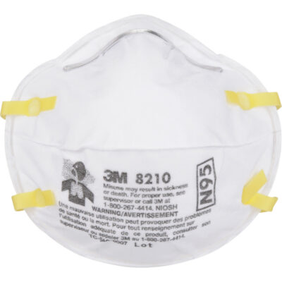 Respirateurs contre les particules 8210, N95, Certifié NIOSH