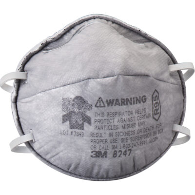 Respirateurs contre les particules 8247, R95, Certifié NIOSH