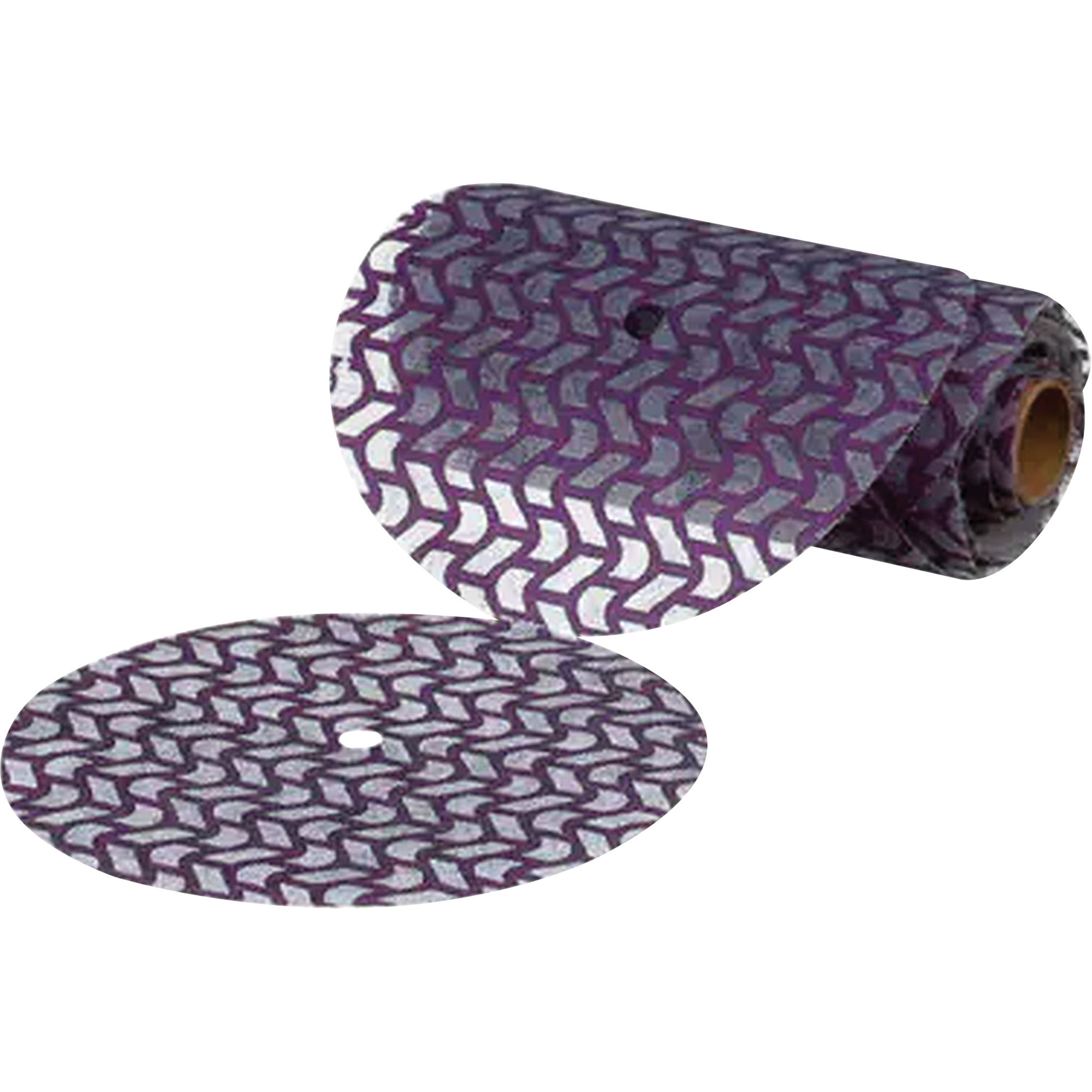 Rouleau de disques de filet abrasif CubitronMC II, dia 6", Grain 240+, Oxyde d'aluminium/Céramique