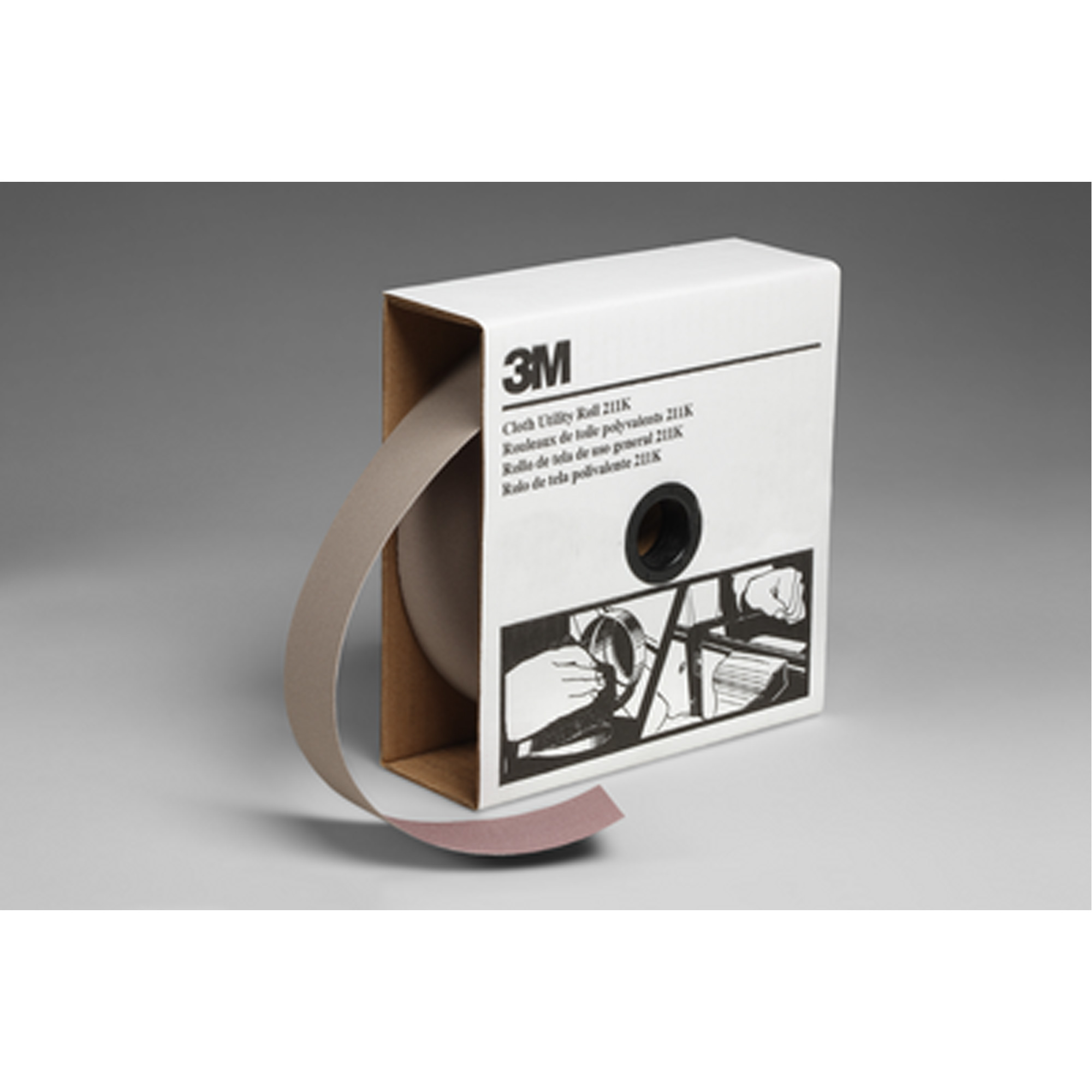Rouleau de toile abrasive utilitaire 211K Elektrocut