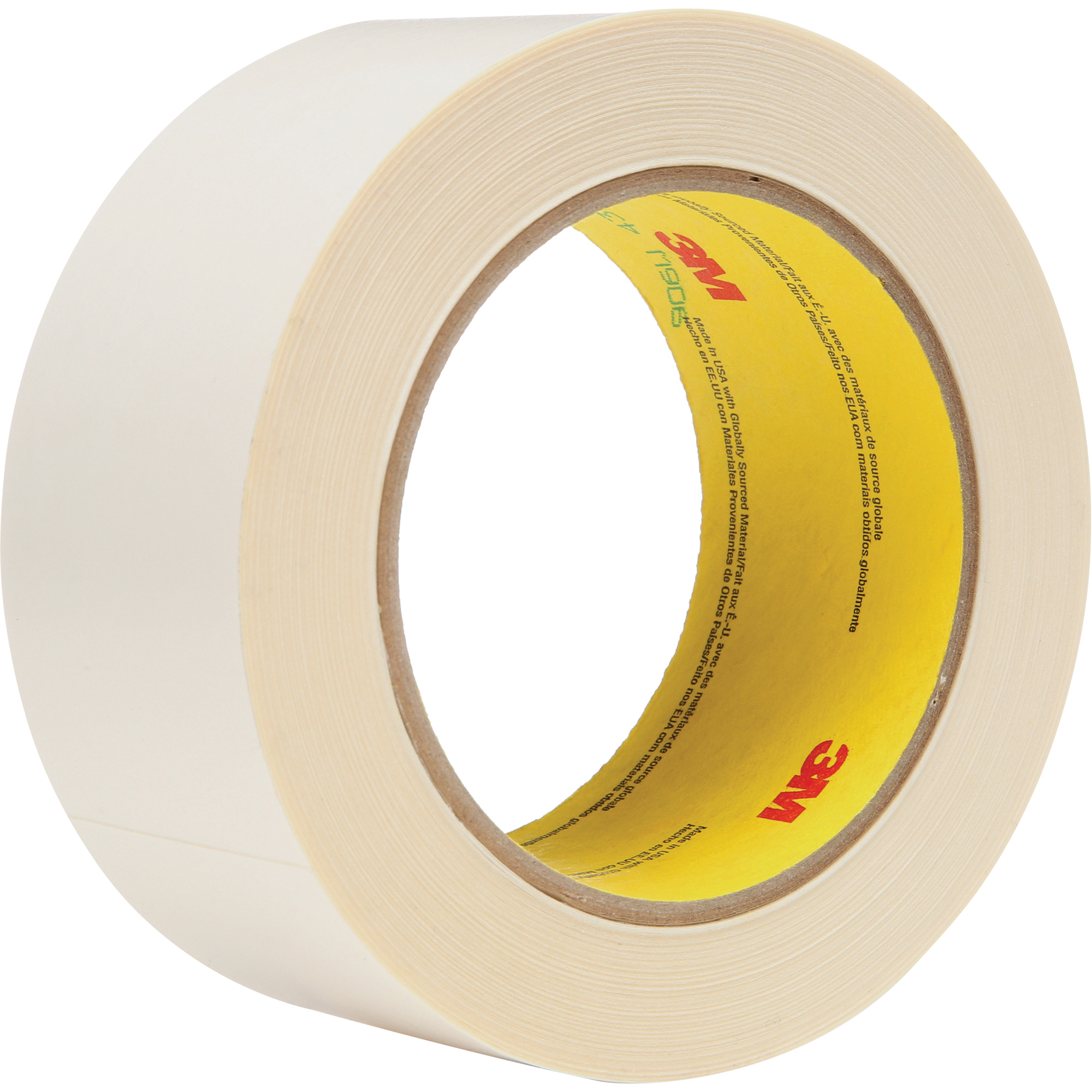 Ruban à collage sur bobine pouvant être remise en pâte 906W, 18 mm (3/4") x 33 m (108'), Blanc