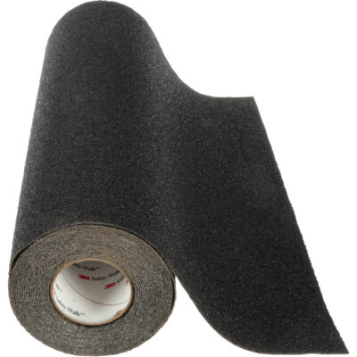 Ruban avec abrasif à gros grains anti-dérapant Safety-WalkMC, 36" x 30', Noir