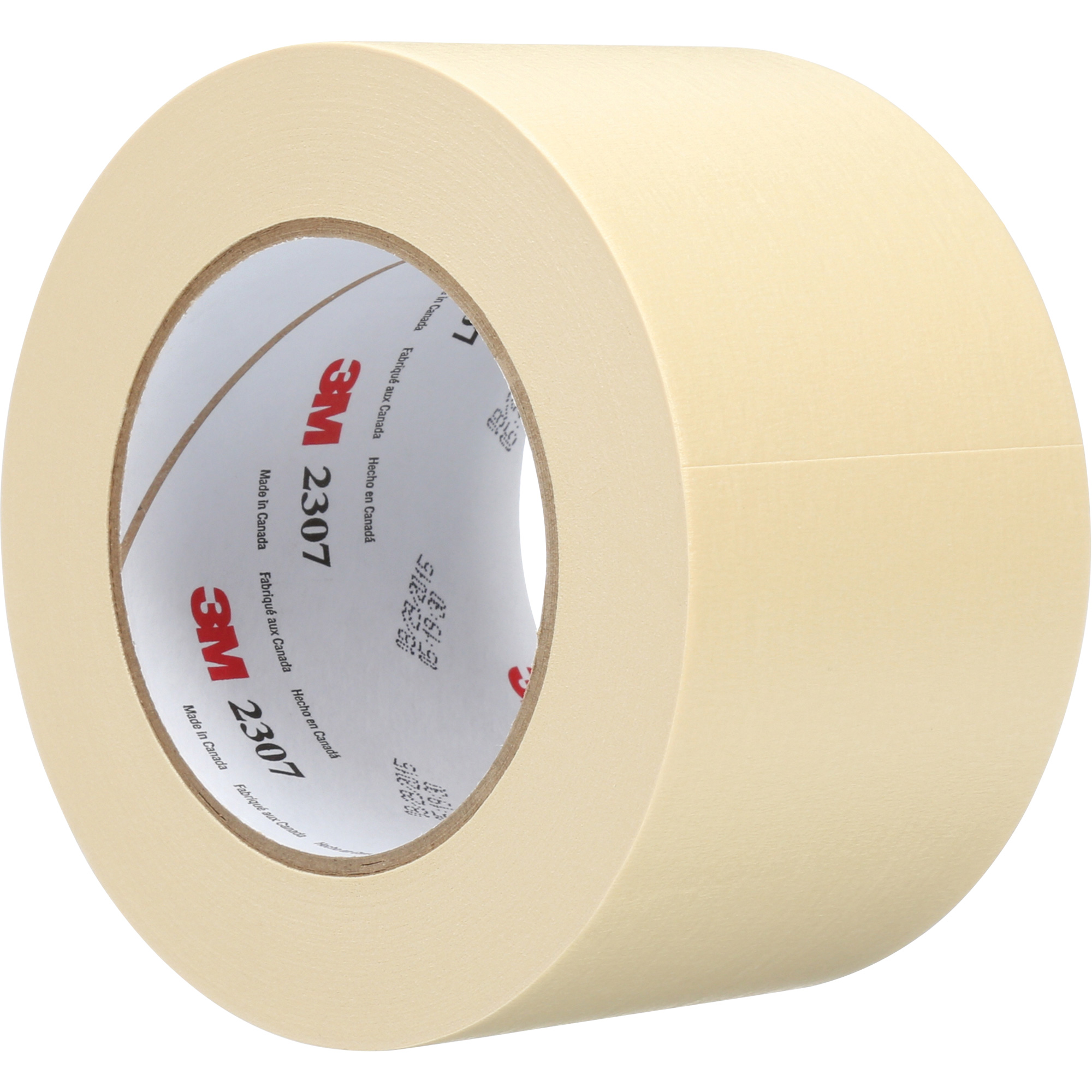 Ruban-cache 2307, 72 mm (3") x 55 m (180'), Beige