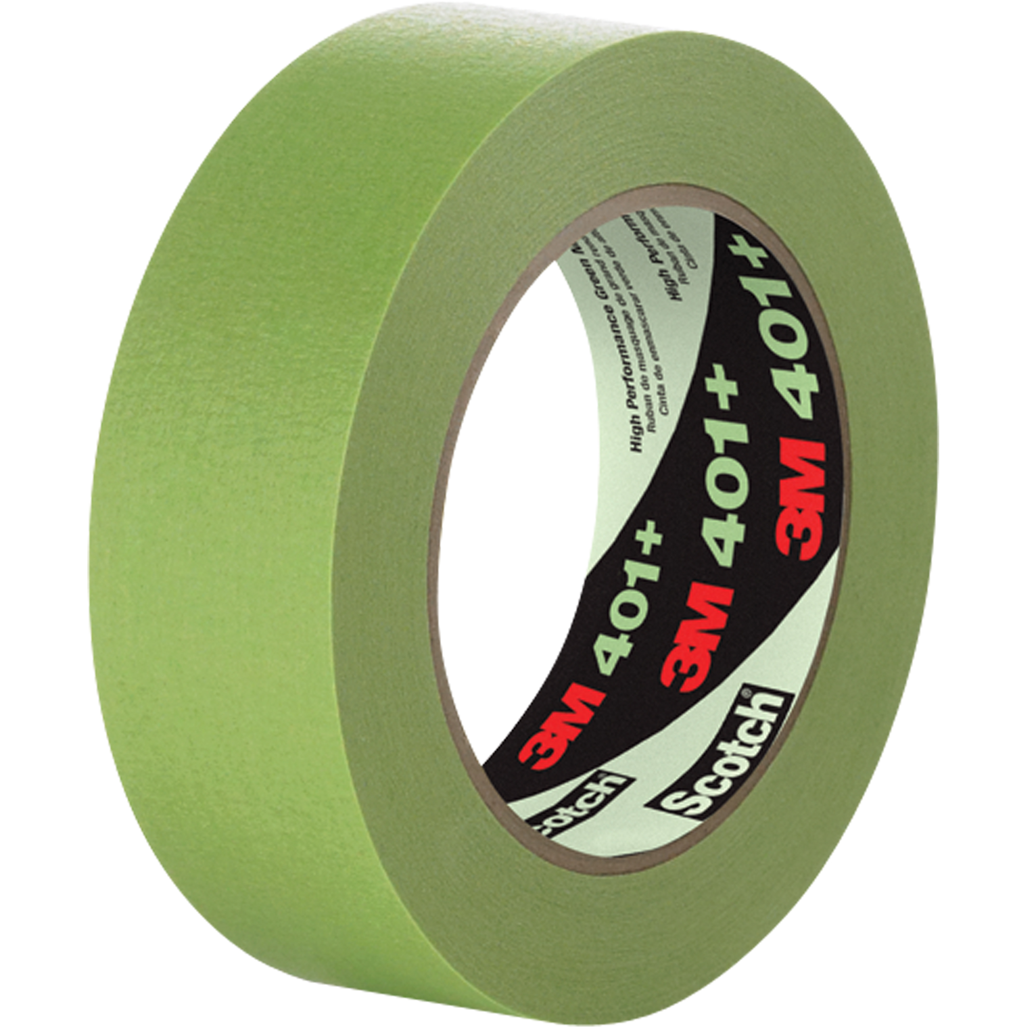 Ruban-cache haute performance 401+, 12 mm (1/2") x 54,8 m (180'), Vert