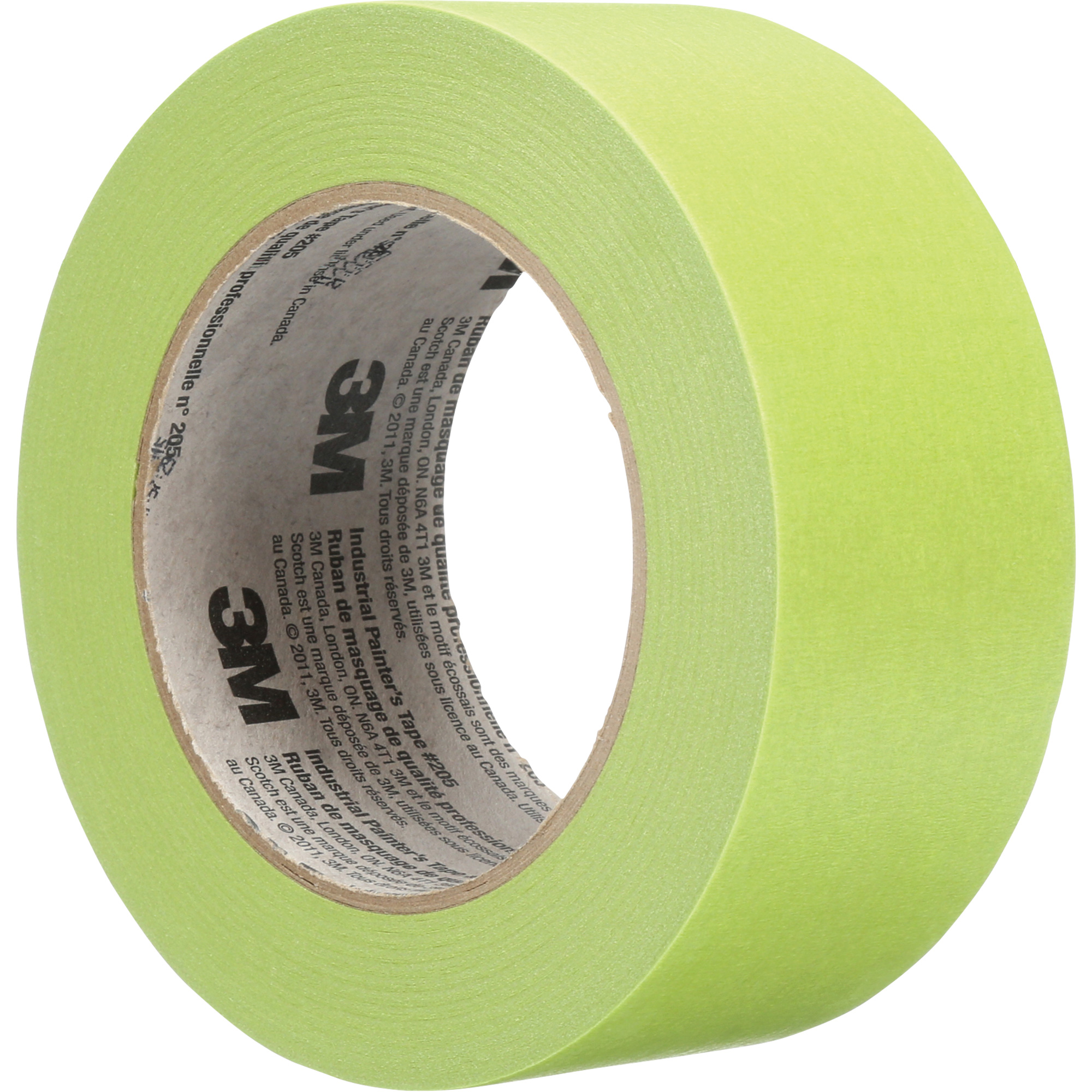 Ruban de calibre industriel pour peintre 205, 48 mm (2") x 55 m (180'), Vert