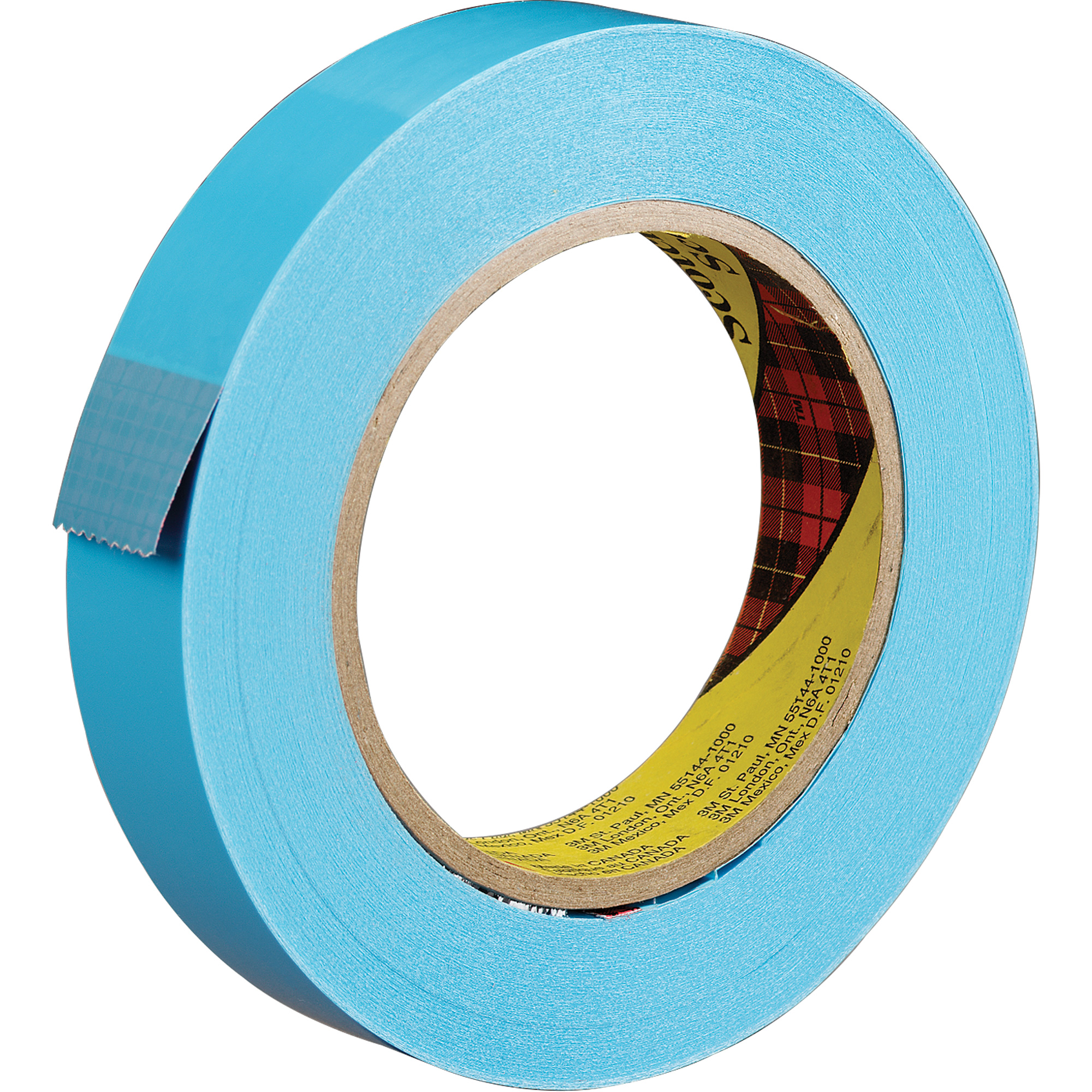 Ruban de cerclage ScotchMD, Épaisseur 4,6 mils, 48 mm (2") x 55 m (180')