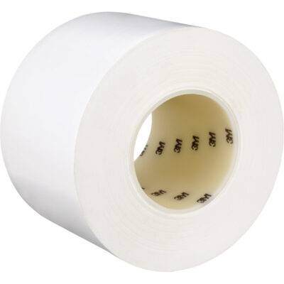 Ruban de marquage de planchers durable 971, 4" x 108', Vinyle, Blanc