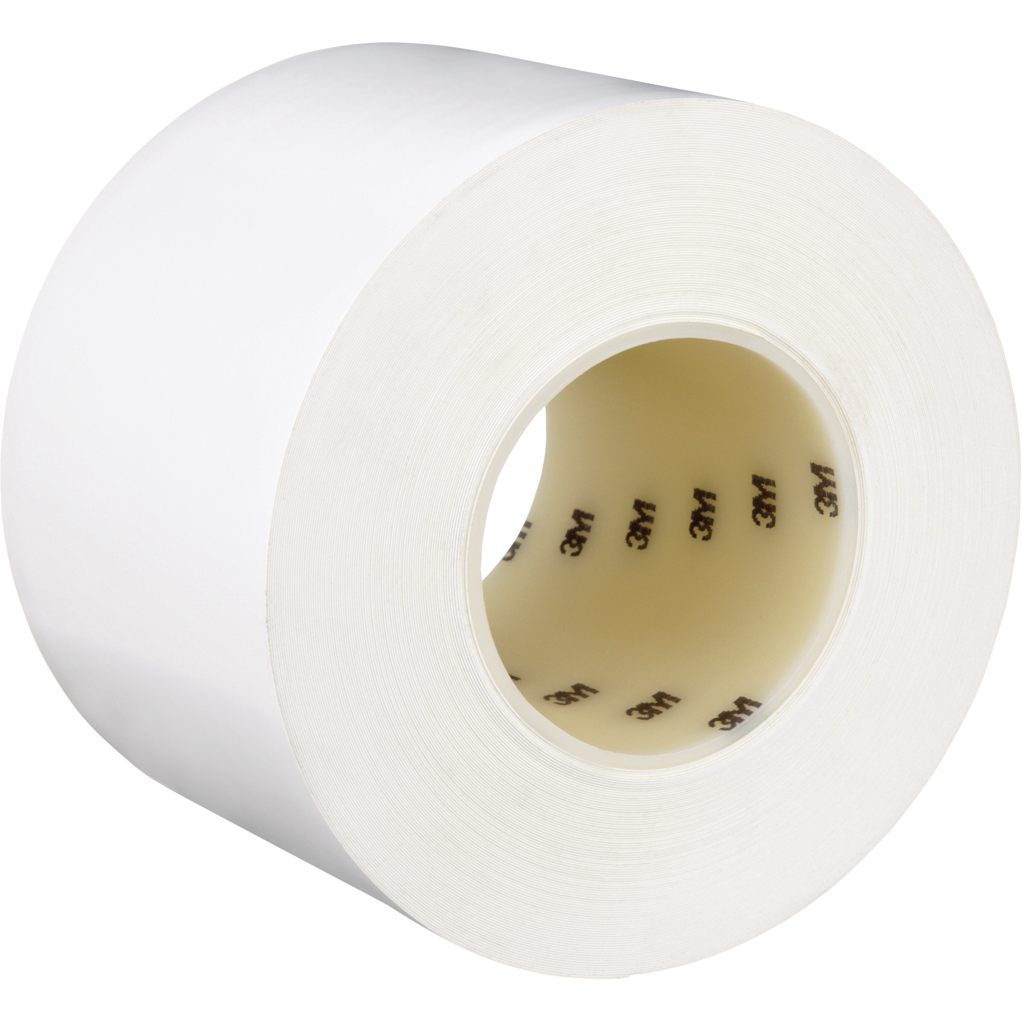 Ruban de marquage de planchers durable 971, 4" x 108', Vinyle, Blanc