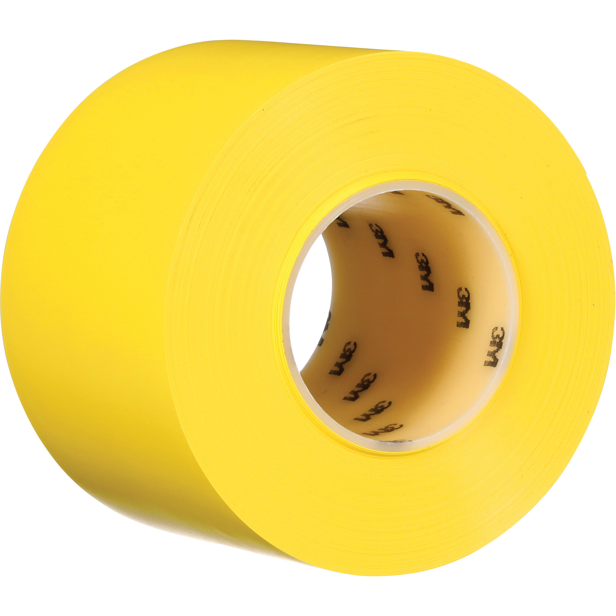 Ruban de marquage de planchers durable 971, 4" x 108', Vinyle, Jaune