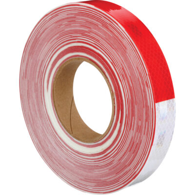 Ruban de masquage Diamond GradeMC de 3MMC, 1" la x 150' lo, Rouge & blanc