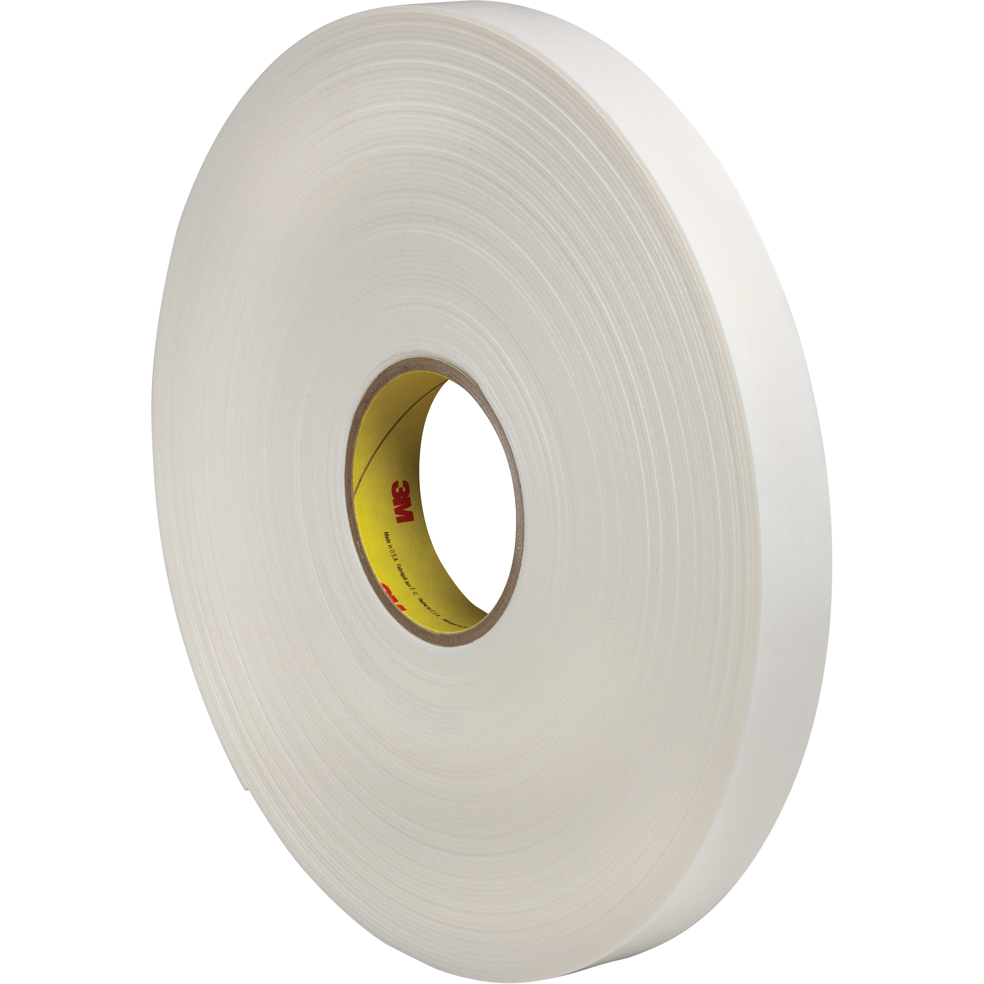 Ruban de mousse avec revêtement deux côtés, 66 m (216') lo x 18 mm (3/4") la, 60 lb, Polyéthylène