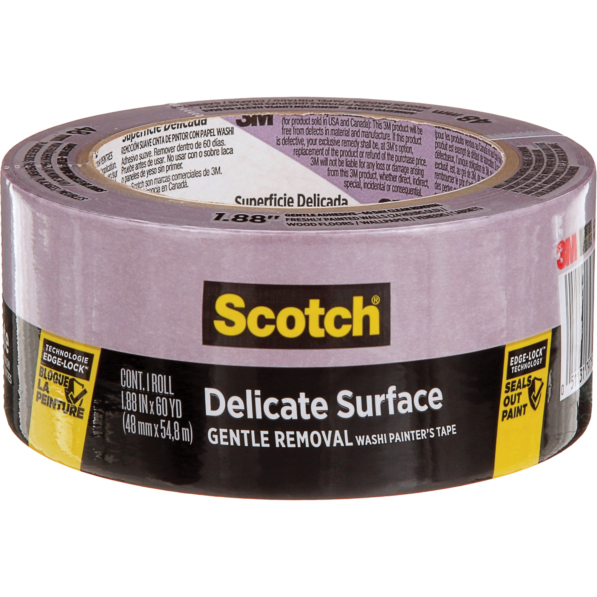 Ruban de peintre ScotchBlueMD 2080, 48 mm (1-7/8") x 55 m (180'), Mauve