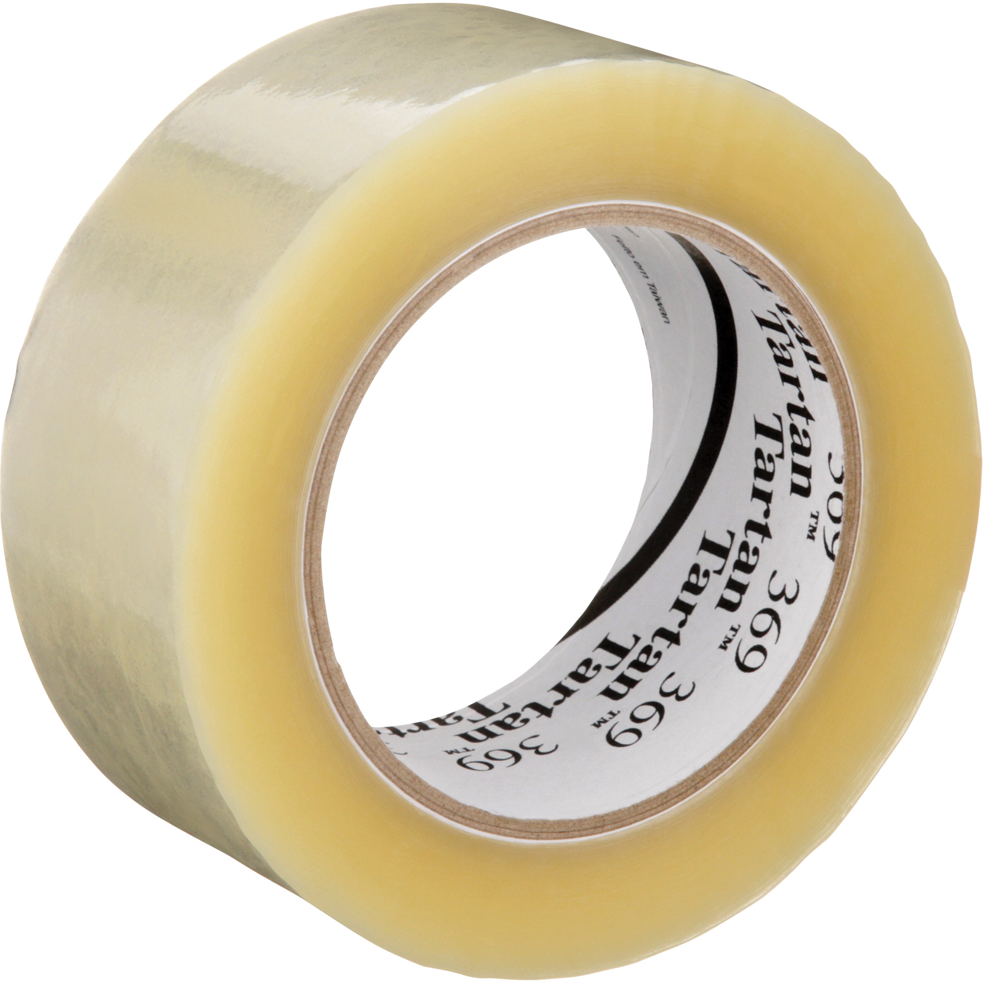 Ruban d'emballage TartanMC 369, Adhésif Acrylique, 1,6 mil, 48 mm (1-22/25") x 100 m (328')