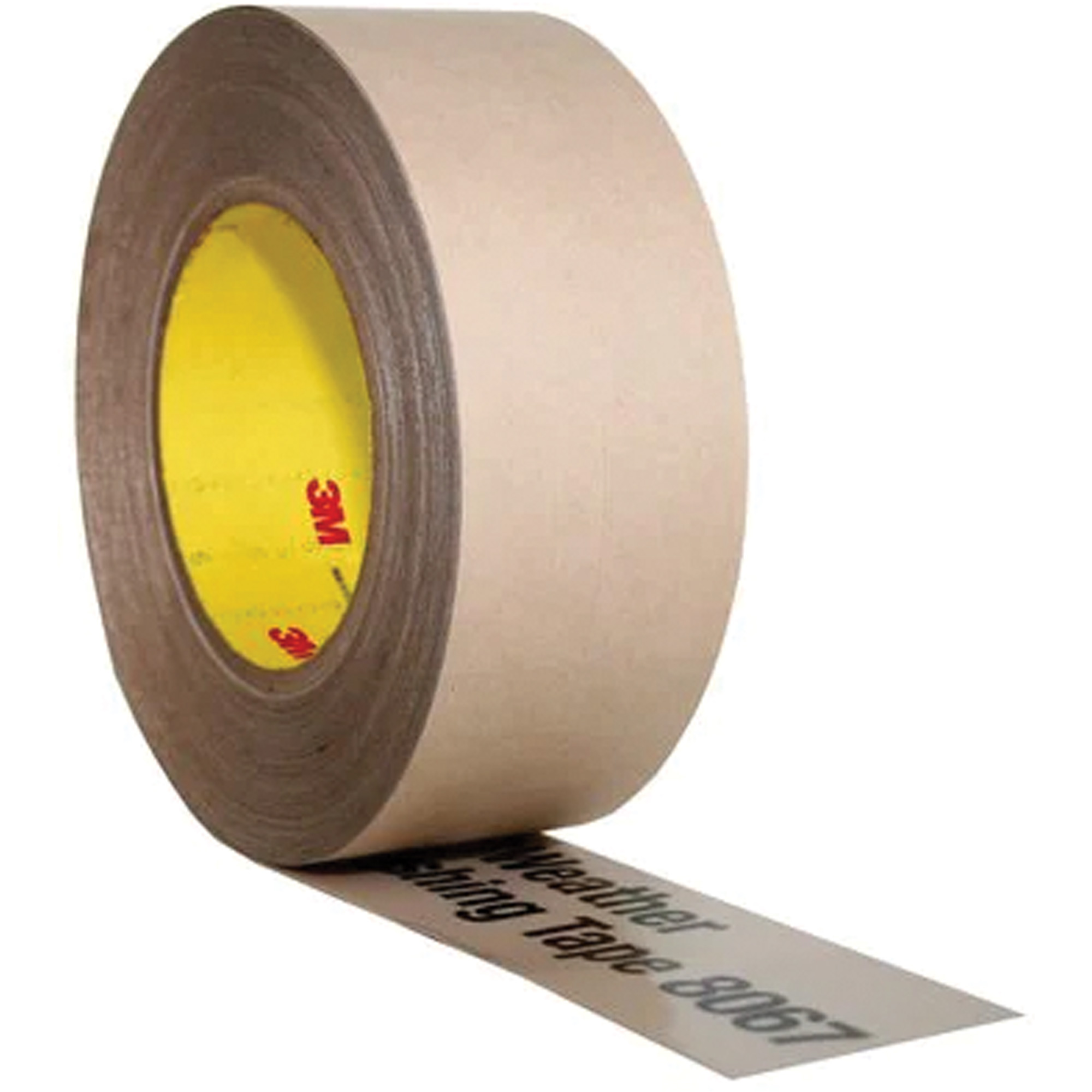 Ruban d'étanchéité toutes saisons série 8067, 152,4 mm (6") x 22,86 m (75'), Brun