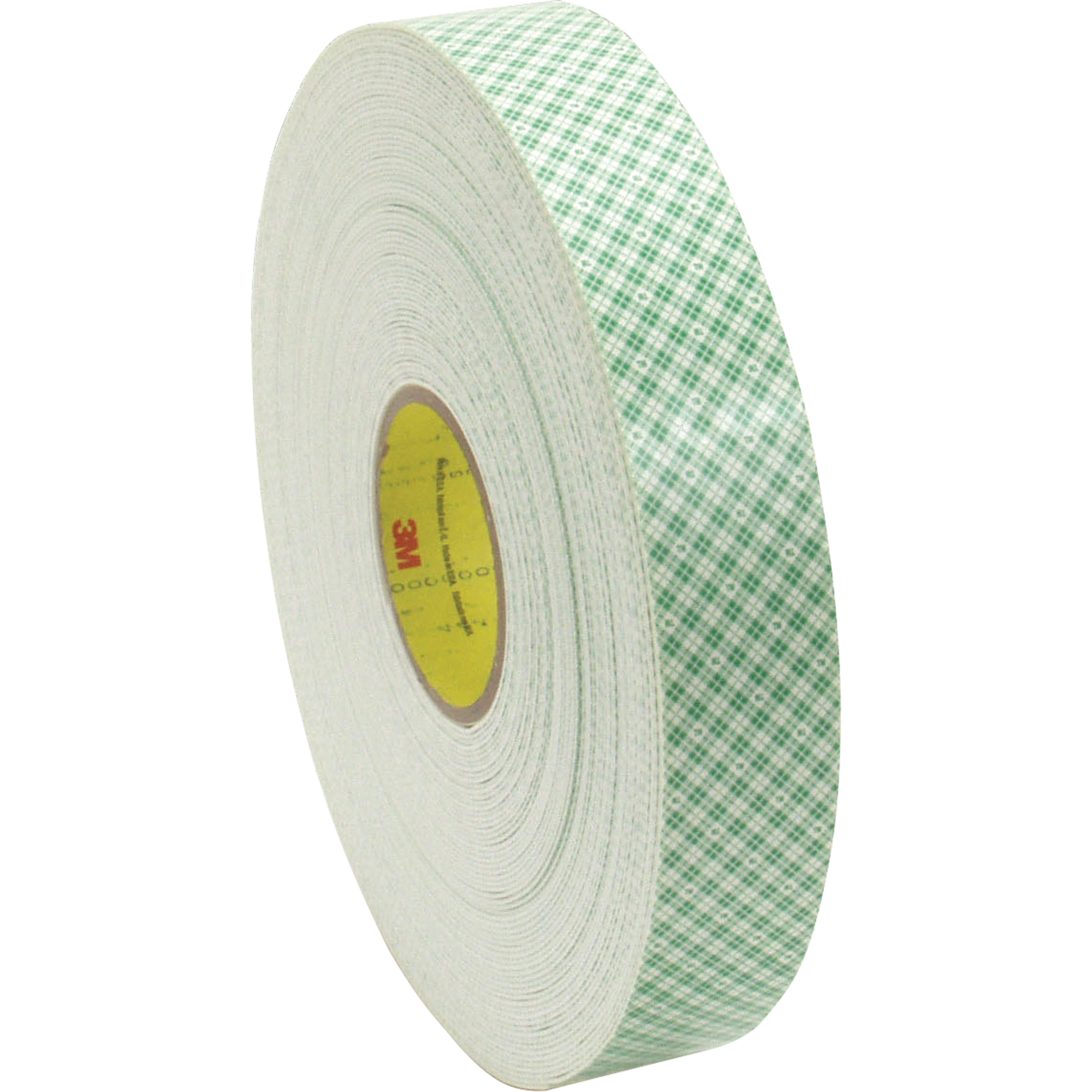 Ruban double face en mousse d'uréthane, 33 m (108') lo x 18 mm (3/4") la, 62,5 mils, Uréthane