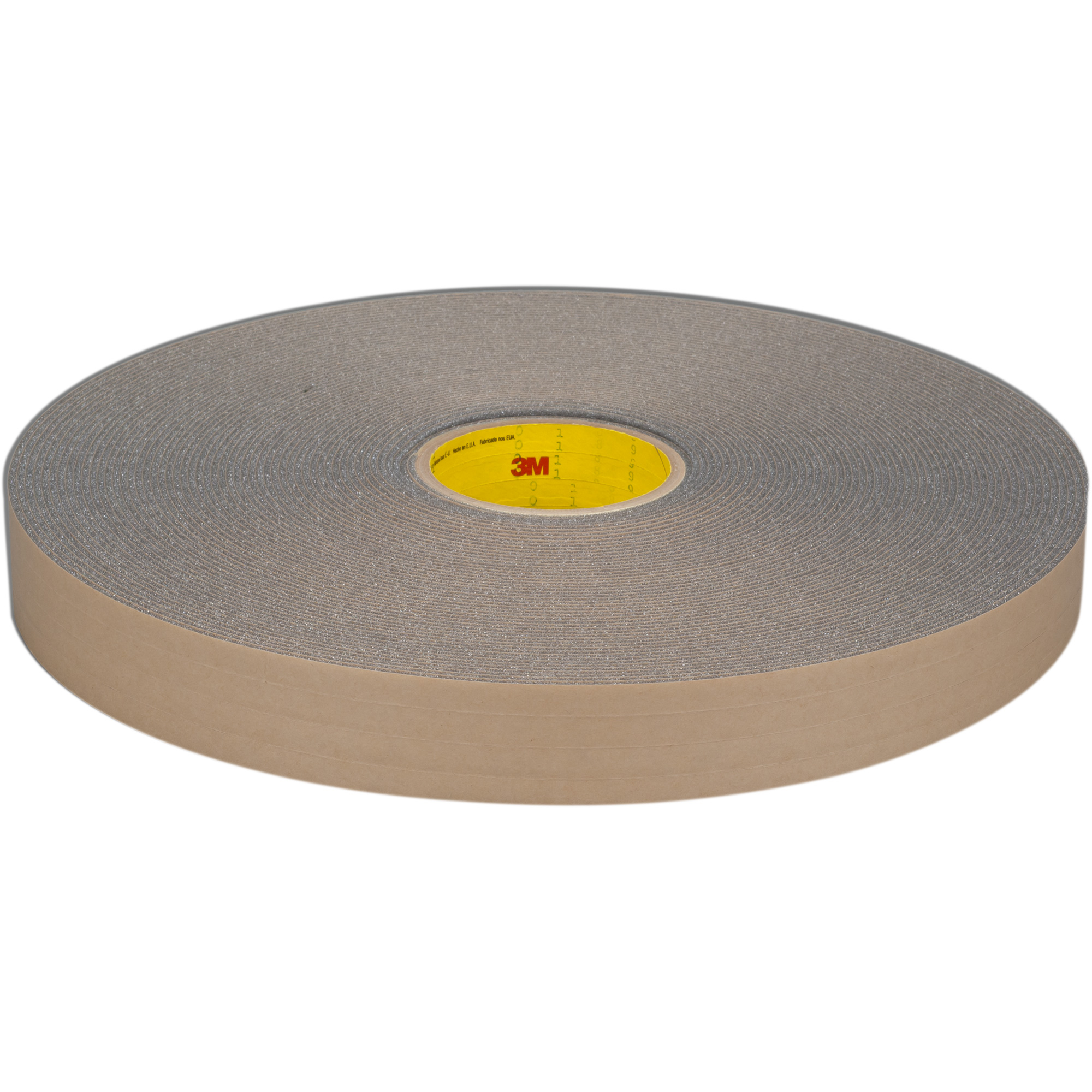 Ruban en mousse, 33 m (108') lo x 12 mm (1/2") la, 125 mils, Uréthane