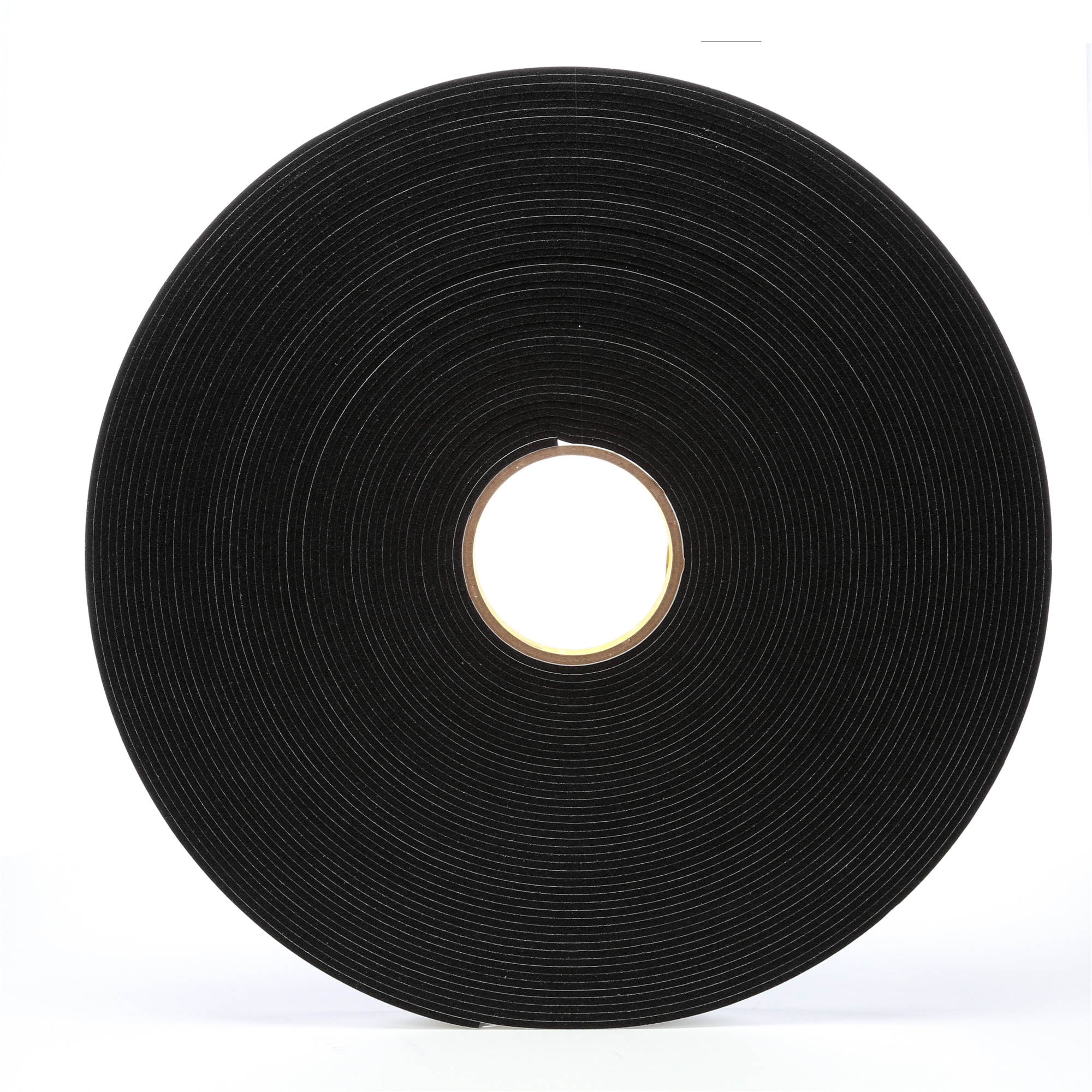 Ruban en mousse de vinyle 4508, 25,4 mm (1") la x 32,9 m (108') lo, 125 mils, Noir